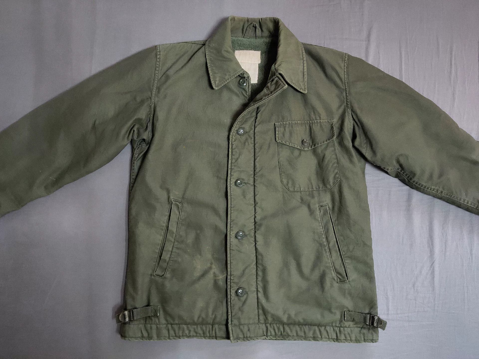 Vintage Vintage Navy A-2 Deck Jacket Size US M / EU 48-50 / 2 - 3 Thumbnail
