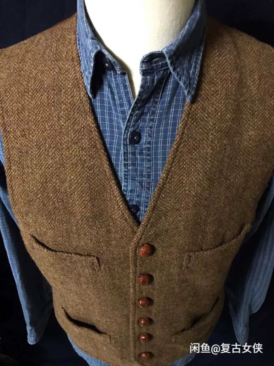 Ralph Lauren Blue Label Polo RL Wool Leather Buckle Vest M Size US M / EU 48-50 / 2 - 3 Thumbnail