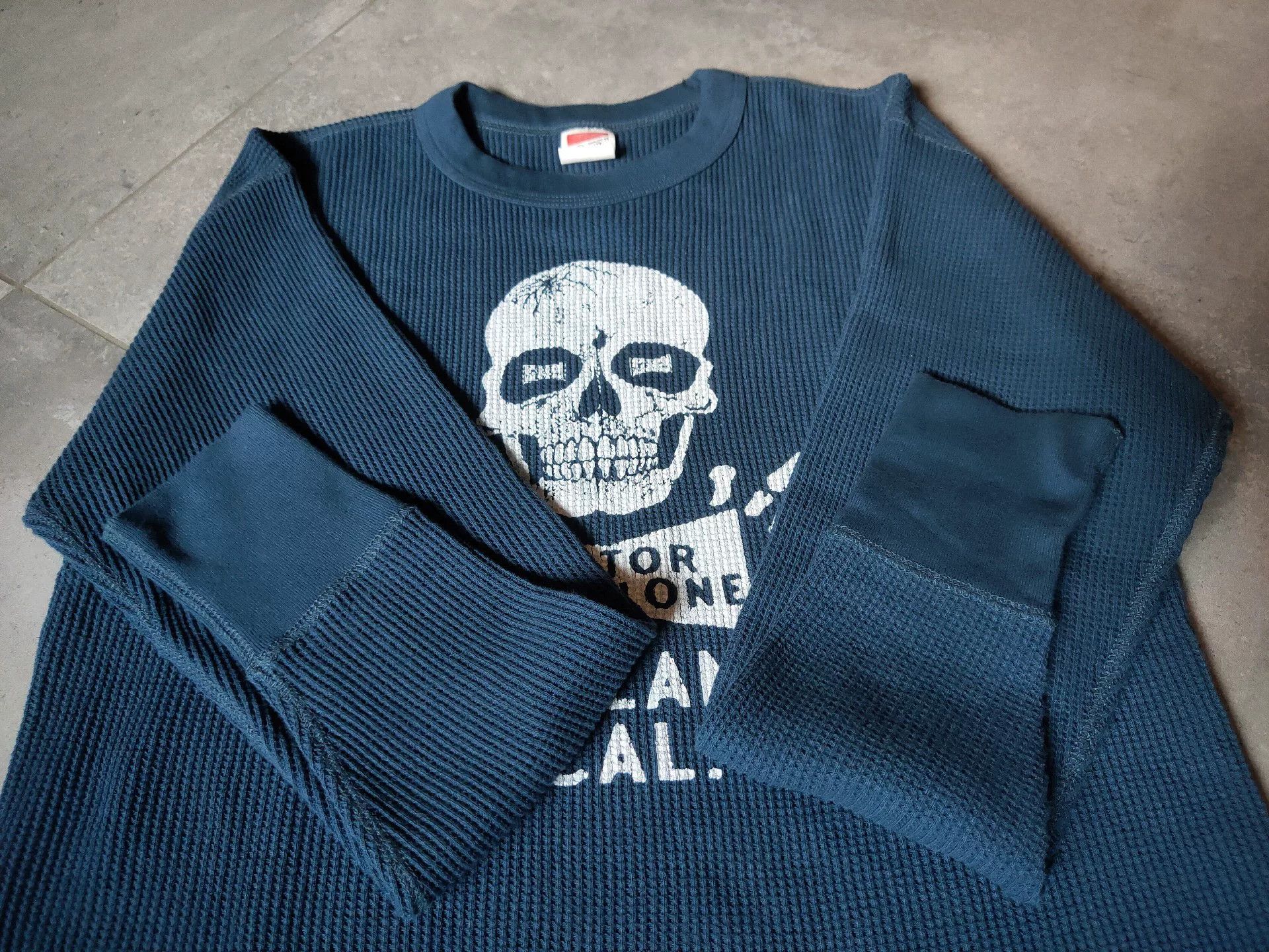 Freewheelers Freewheelers Skull Waffle Knit M Tee Size US M / EU 48-50 / 2 - 6 Thumbnail
