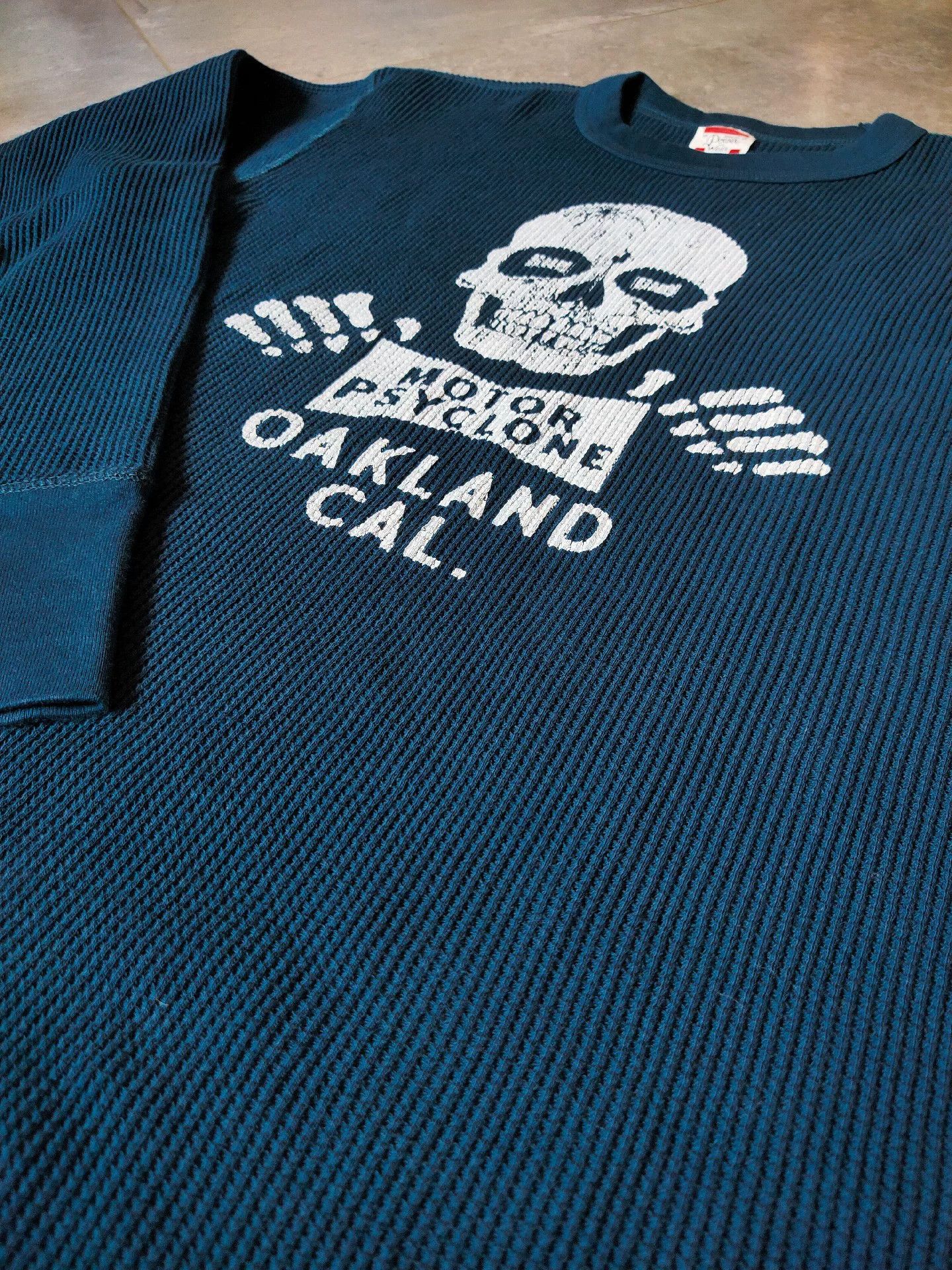 Freewheelers Freewheelers Skull Waffle Knit M Tee Size US M / EU 48-50 / 2 - 3 Thumbnail