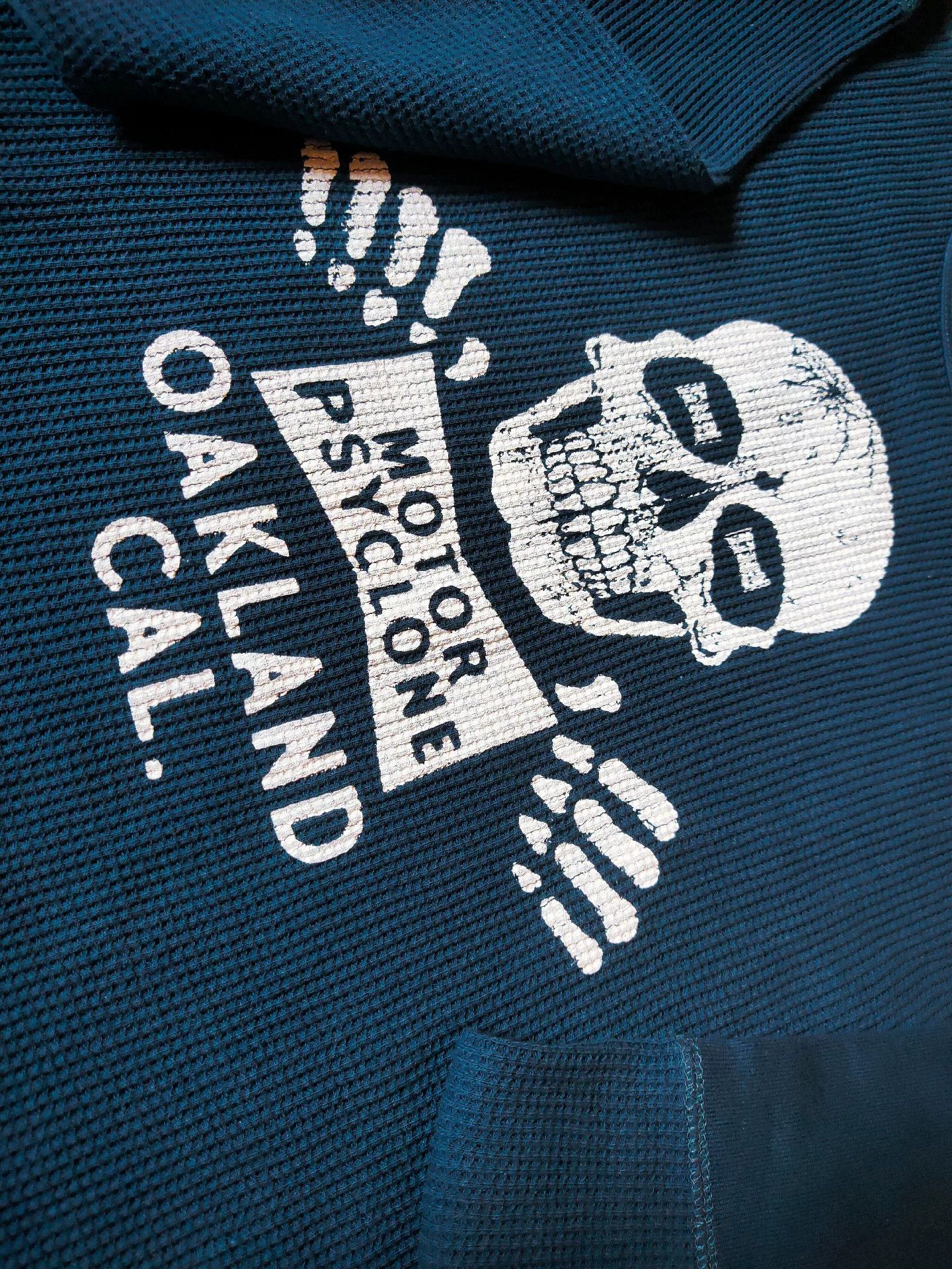 Freewheelers Freewheelers Skull Waffle Knit M Tee Size US M / EU 48-50 / 2 - 2 Thumbnail