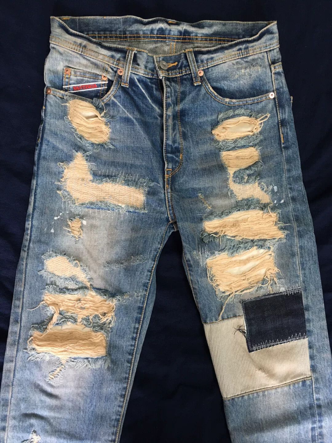 EYEFUNNY Eyedy Japanese-Made Jeans Size US 31 - 3 Thumbnail