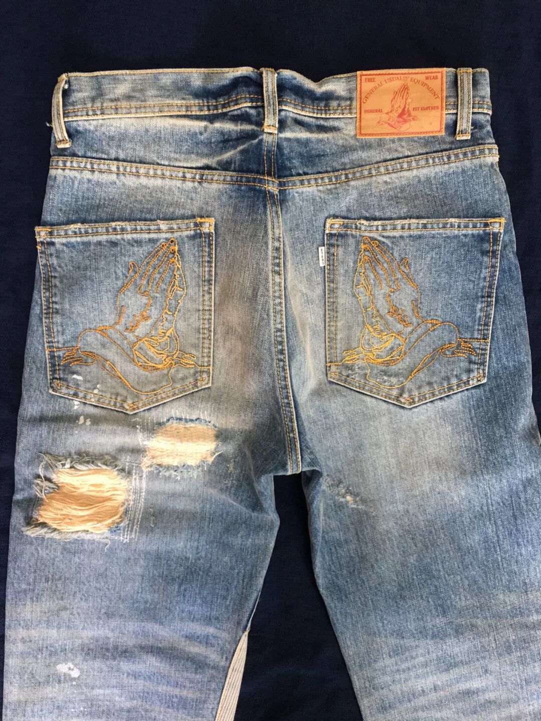 EYEFUNNY Eyedy Japanese-Made Jeans Size US 31 - 4 Thumbnail