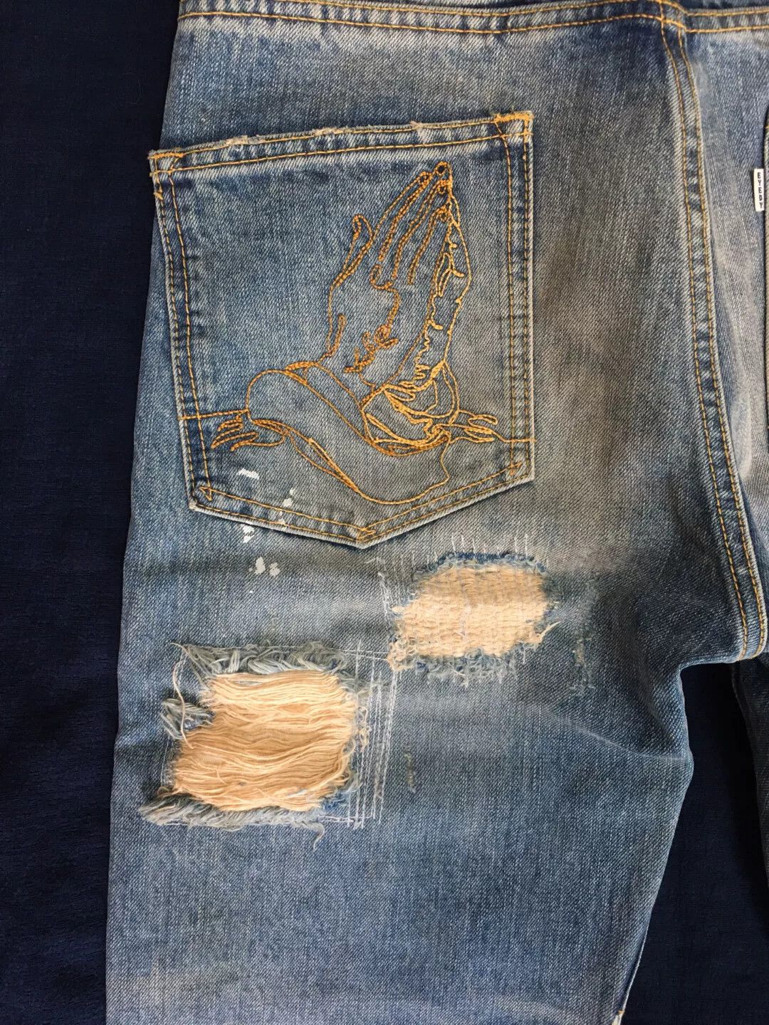 EYEFUNNY Eyedy Japanese-Made Jeans Size US 31 - 6 Thumbnail