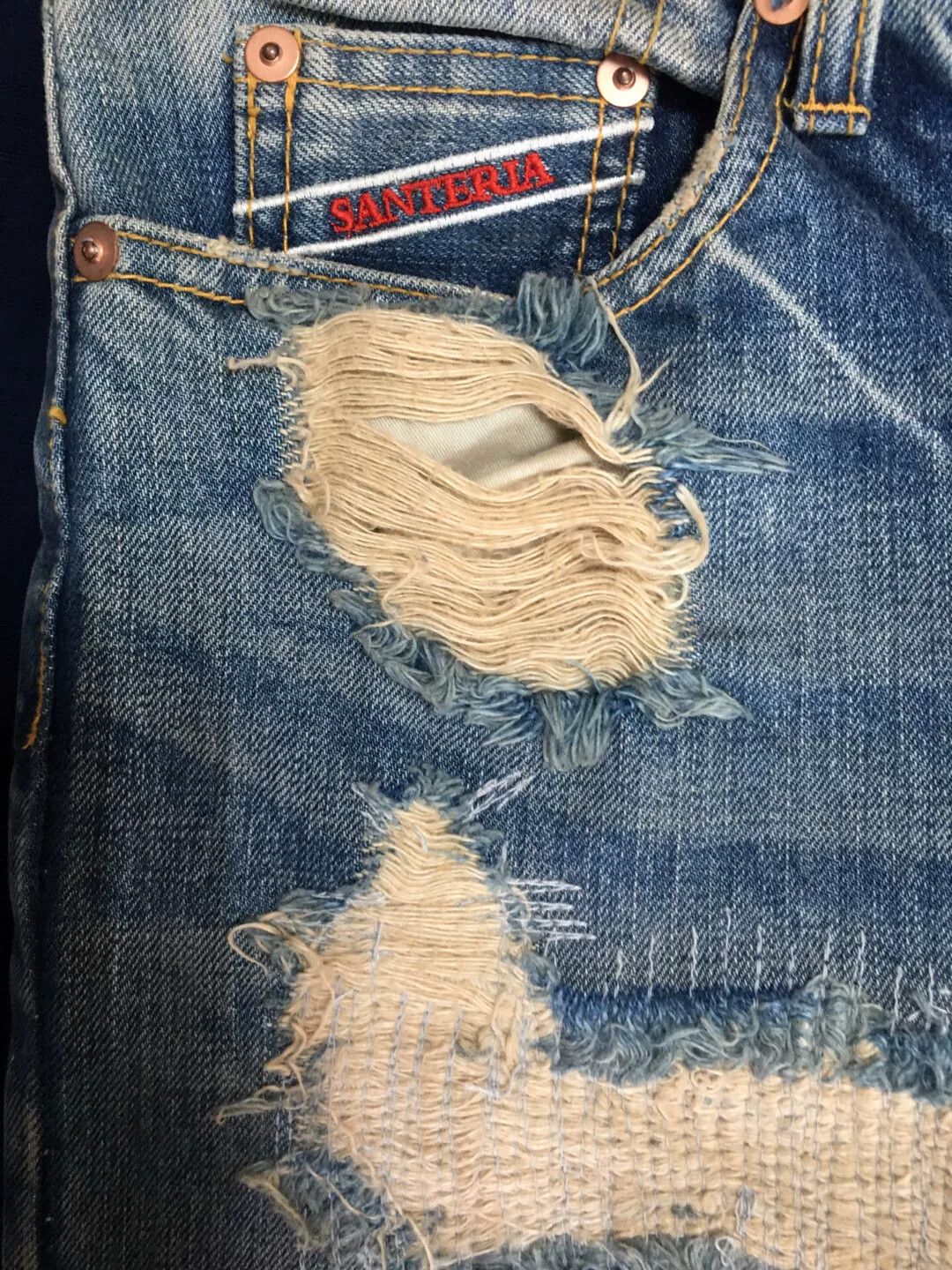 EYEFUNNY Eyedy Japanese-Made Jeans Size US 31 - 9 Thumbnail