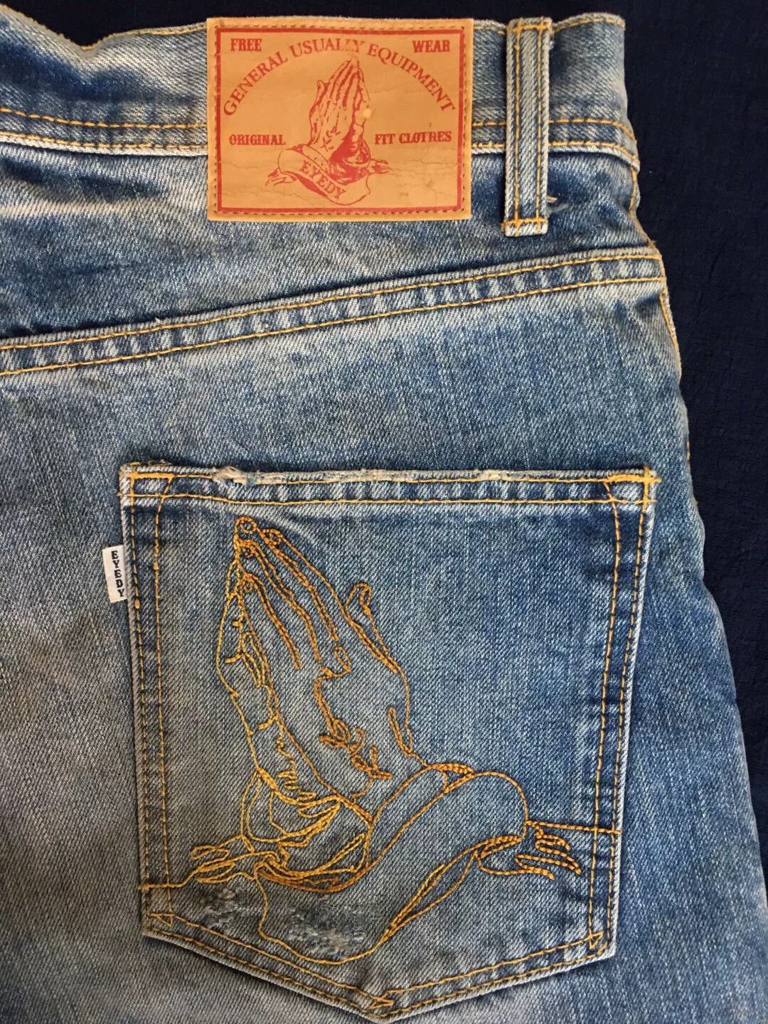 EYEFUNNY Eyedy Japanese-Made Jeans Size US 31 - 5 Thumbnail