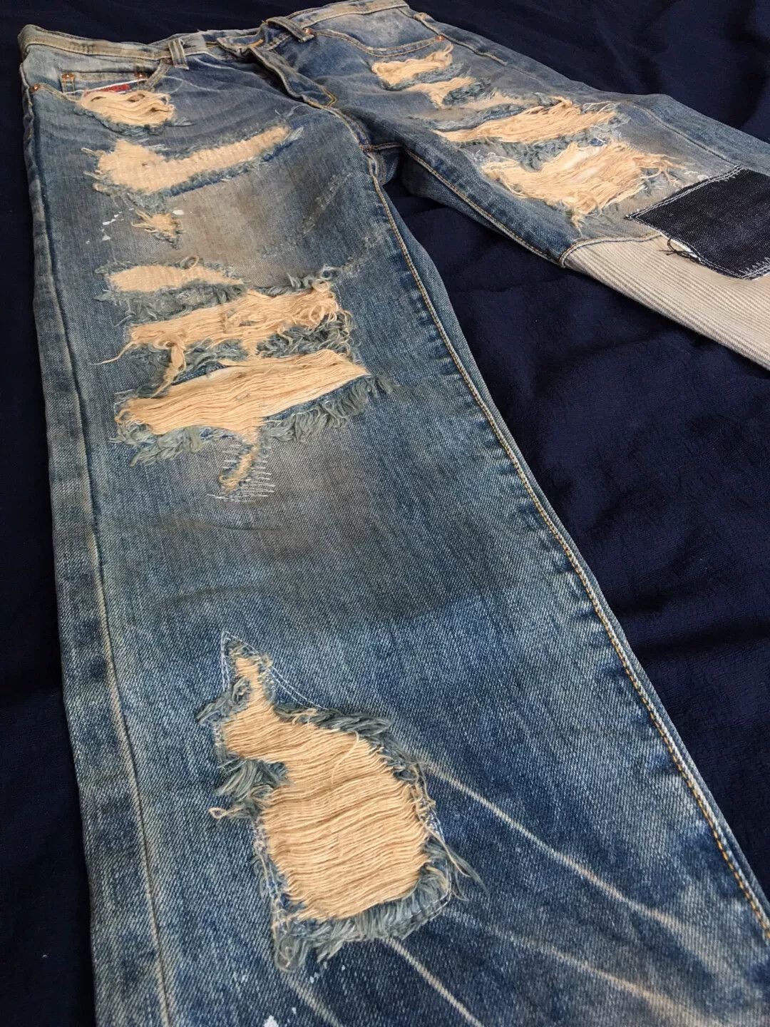 EYEFUNNY Eyedy Japanese-Made Jeans Size US 31 - 2 Thumbnail