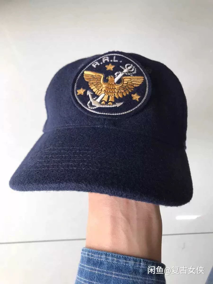RRL Ralph Lauren RRL New Wool Police Baseball Cap Size ONE SIZE - 2 Thumbnail