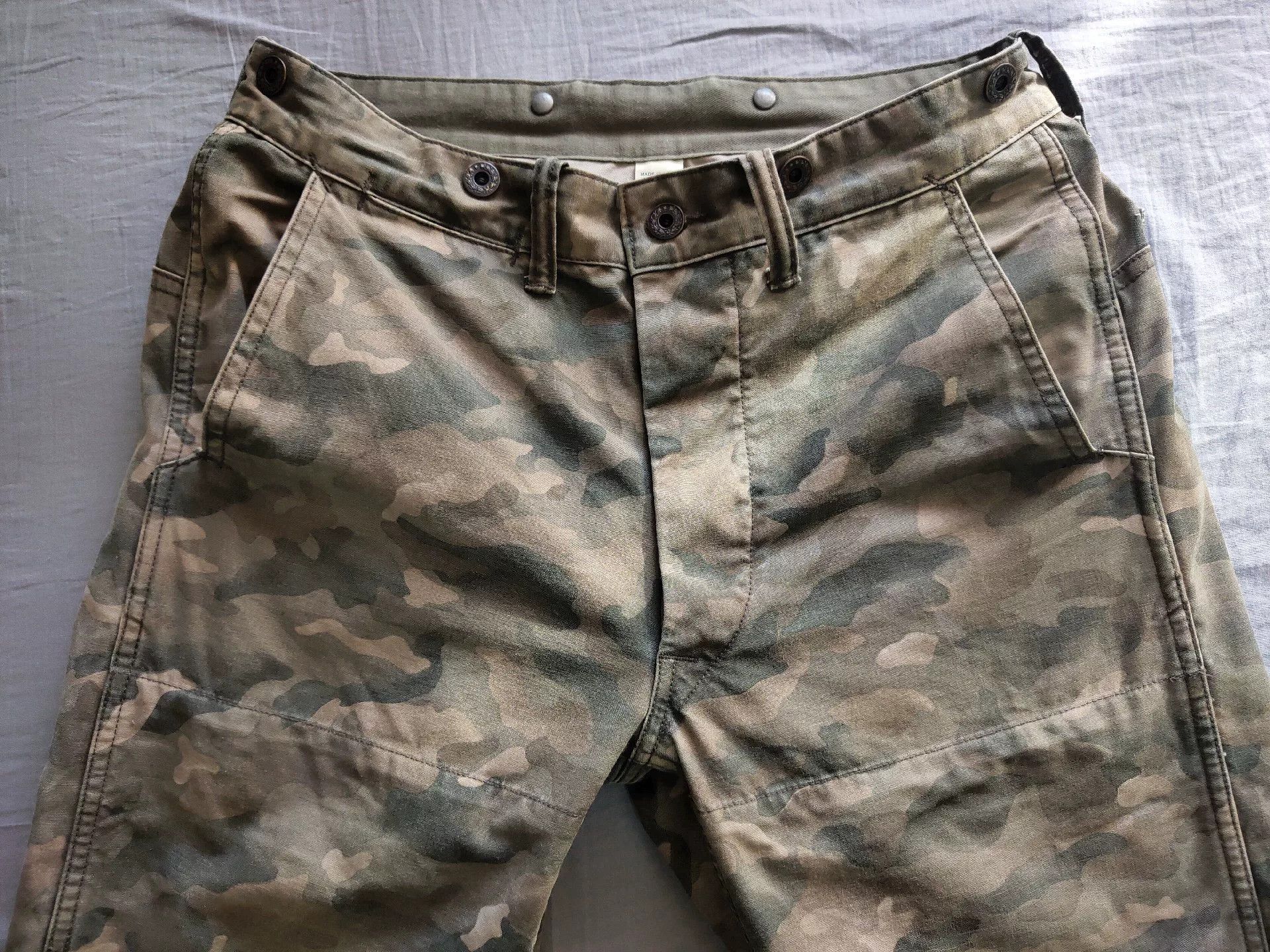 RRL Ralph Lauren Double RL Ralph Lauren Cargo Pants Size US 30 / EU 46 - 2 Thumbnail