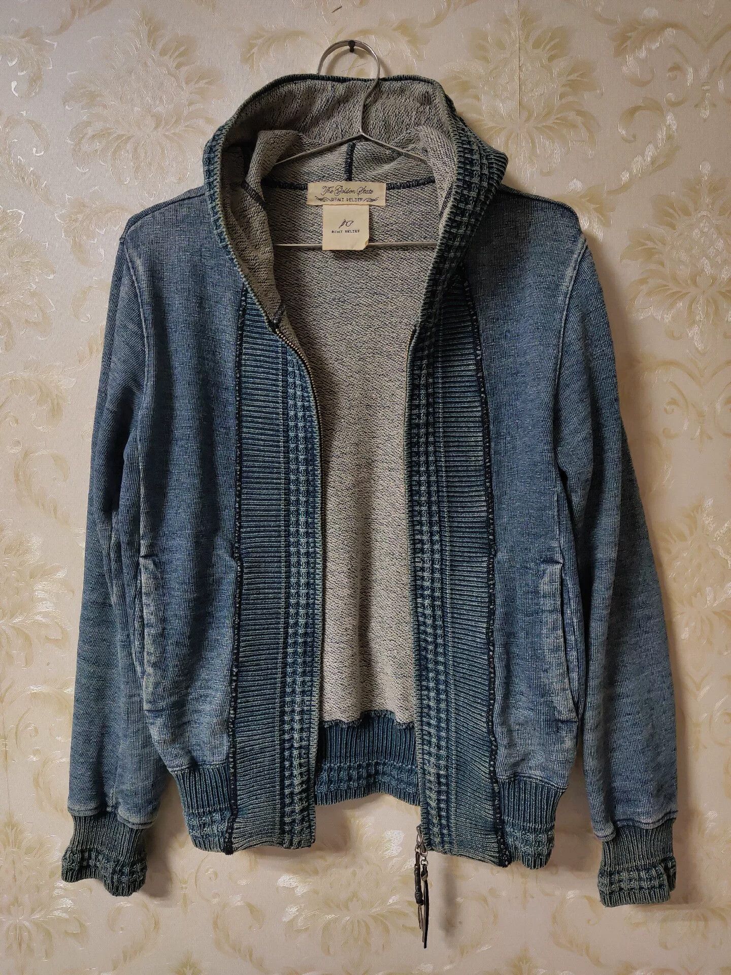 Remi Relief Remi Relief Indigo Dyed Knit Coat S Size S / US 4 / IT 40 - 2 Thumbnail
