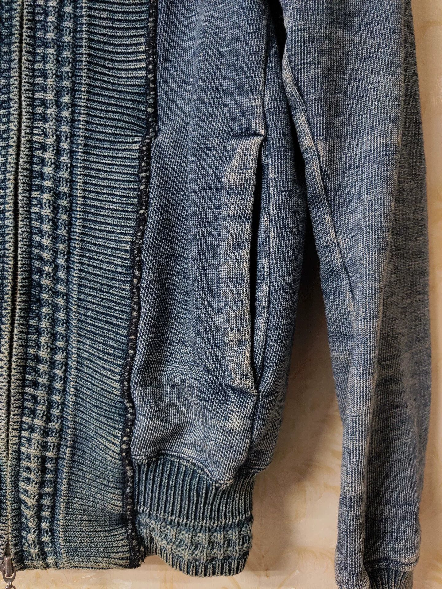 Remi Relief Remi Relief Indigo Dyed Knit Coat S Size S / US 4 / IT 40 - 4 Thumbnail