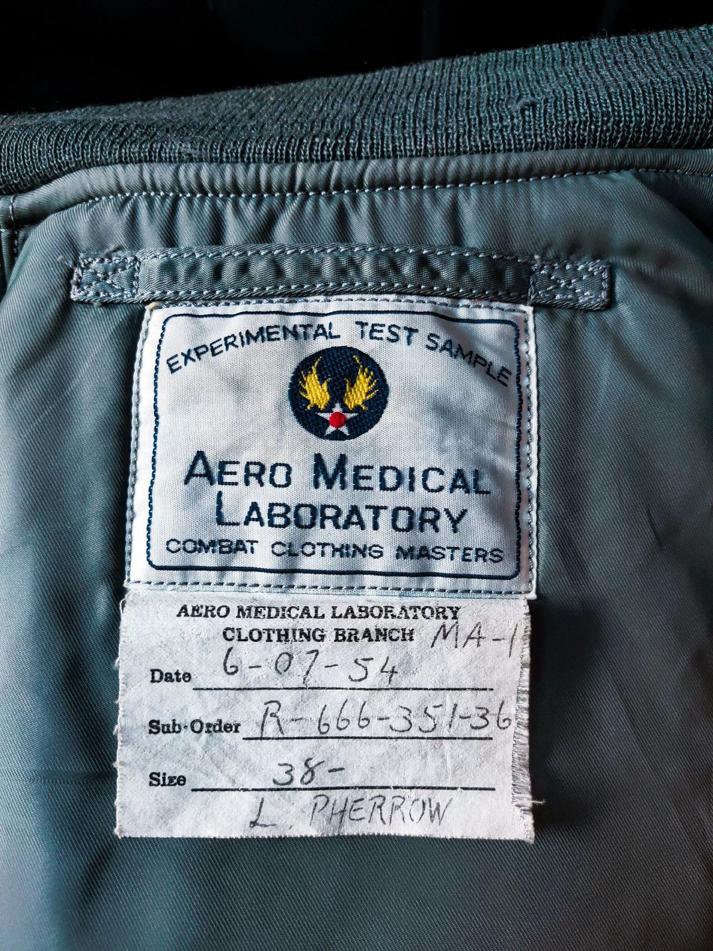 The Real McCoy's The Real McCoy's MA-1 Flight Jacket Size US M / EU 48-50 / 2 - 8 Thumbnail