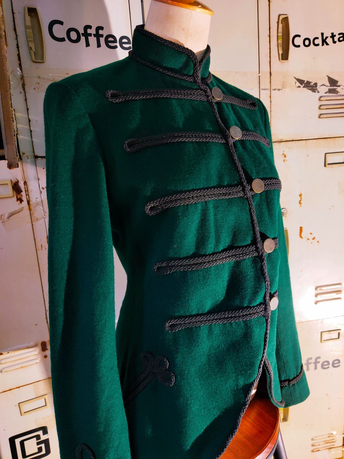 Ralph Lauren Ralph Lauren Women's Court Green Jacket Size L / US 10 / IT 46 - 3 Thumbnail