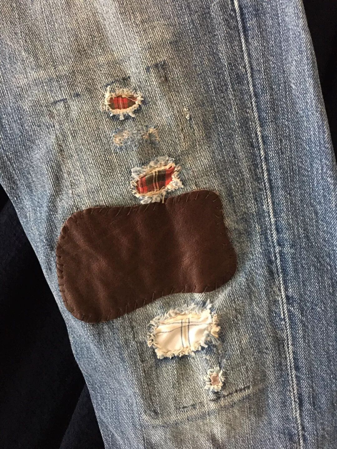 Polo Ralph Lauren Polo RL Denim with Leather Accents Size US 39 - 5 Thumbnail
