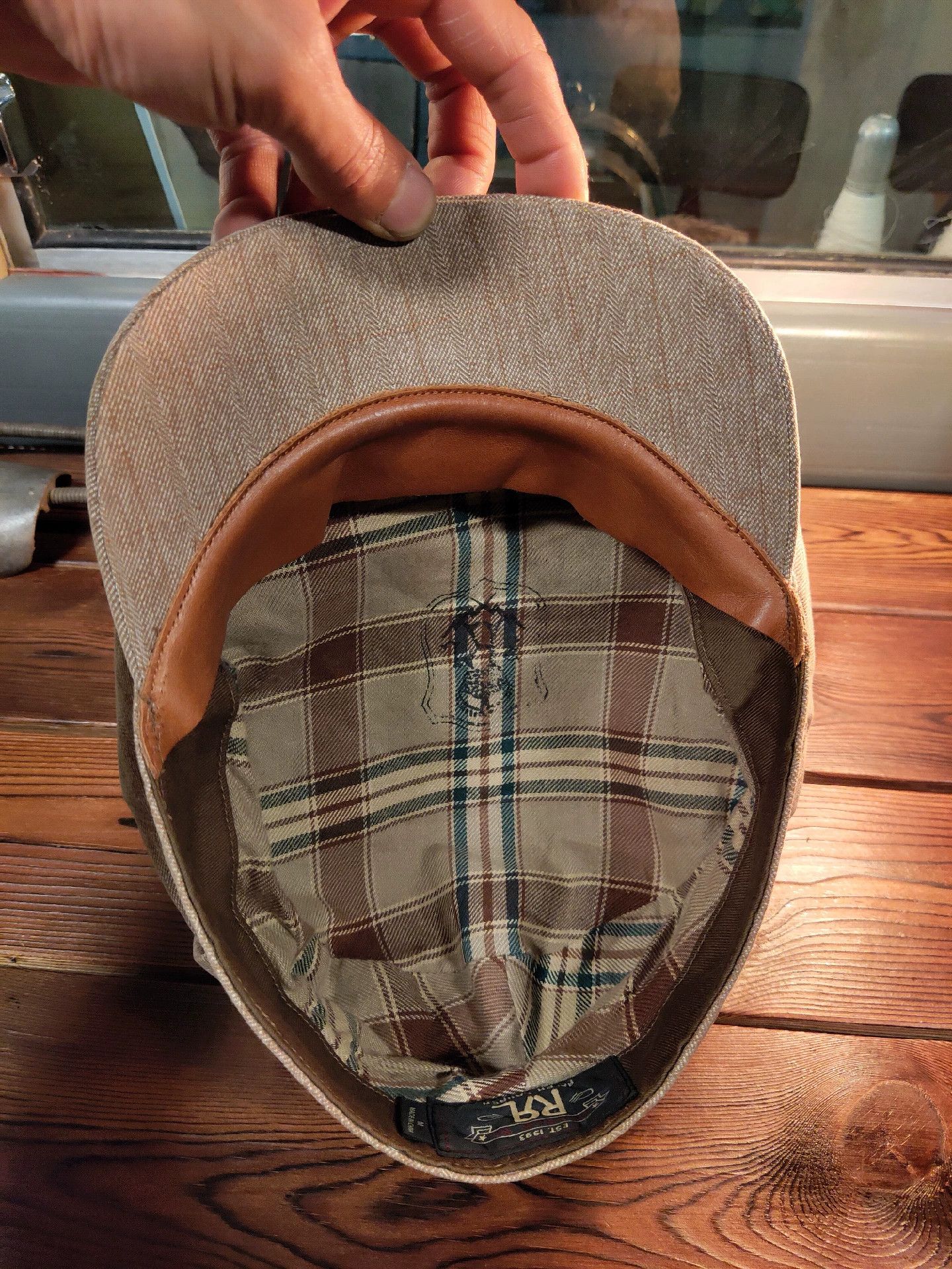 RRL Ralph Lauren Double RL Plaid Hat Size ONE SIZE - 4 Thumbnail