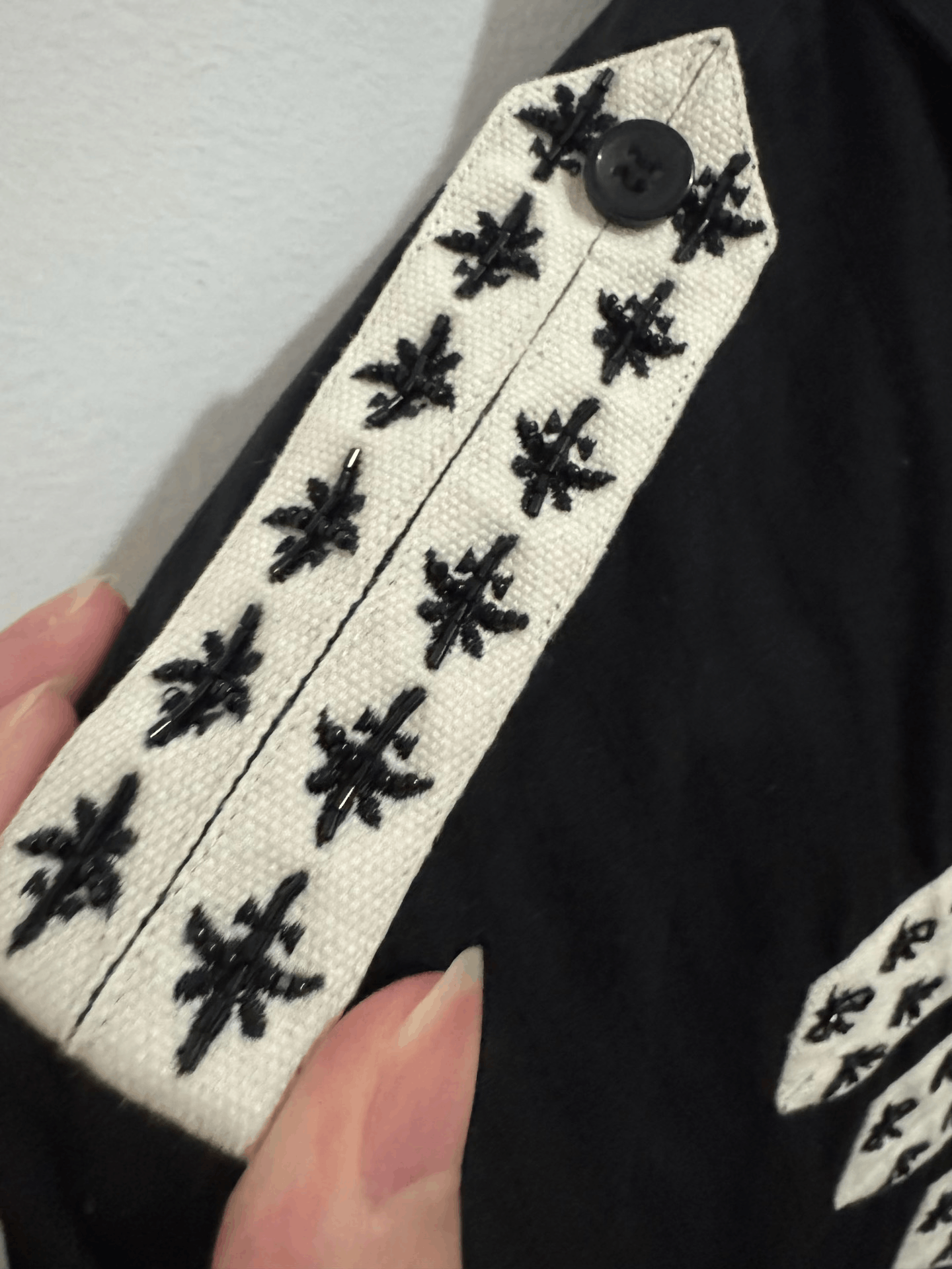 Saint Laurent Paris Saint Laurent Embroidered Striped Shirt Size US M / EU 48-50 / 2 - 4 Thumbnail