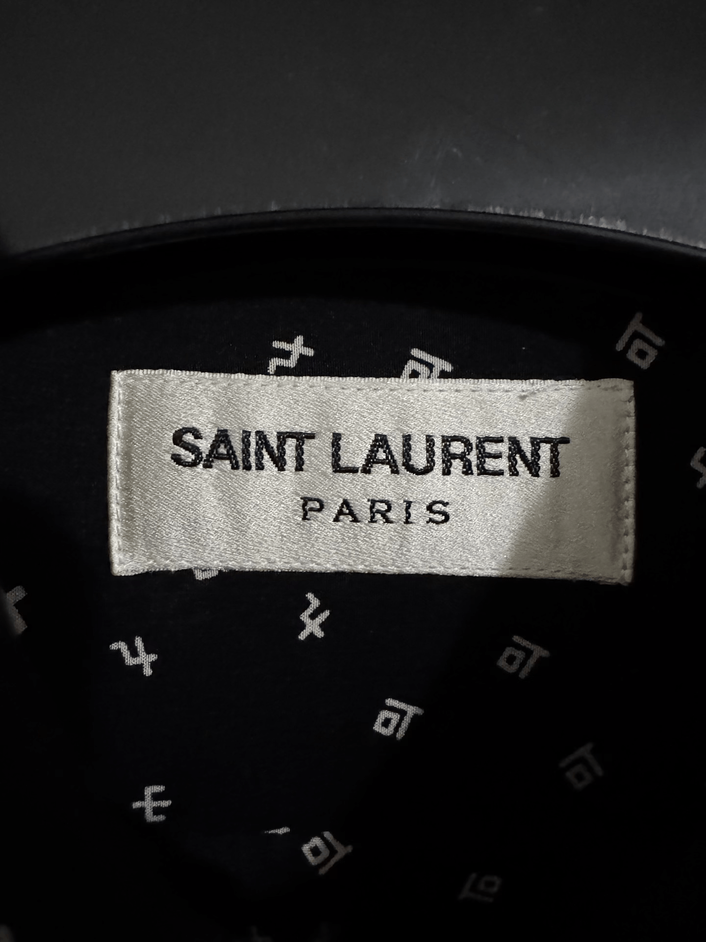 Saint Laurent Paris Saint Laurent Silk Geometric Shirt Size US M / EU 48-50 / 2 - 5 Thumbnail