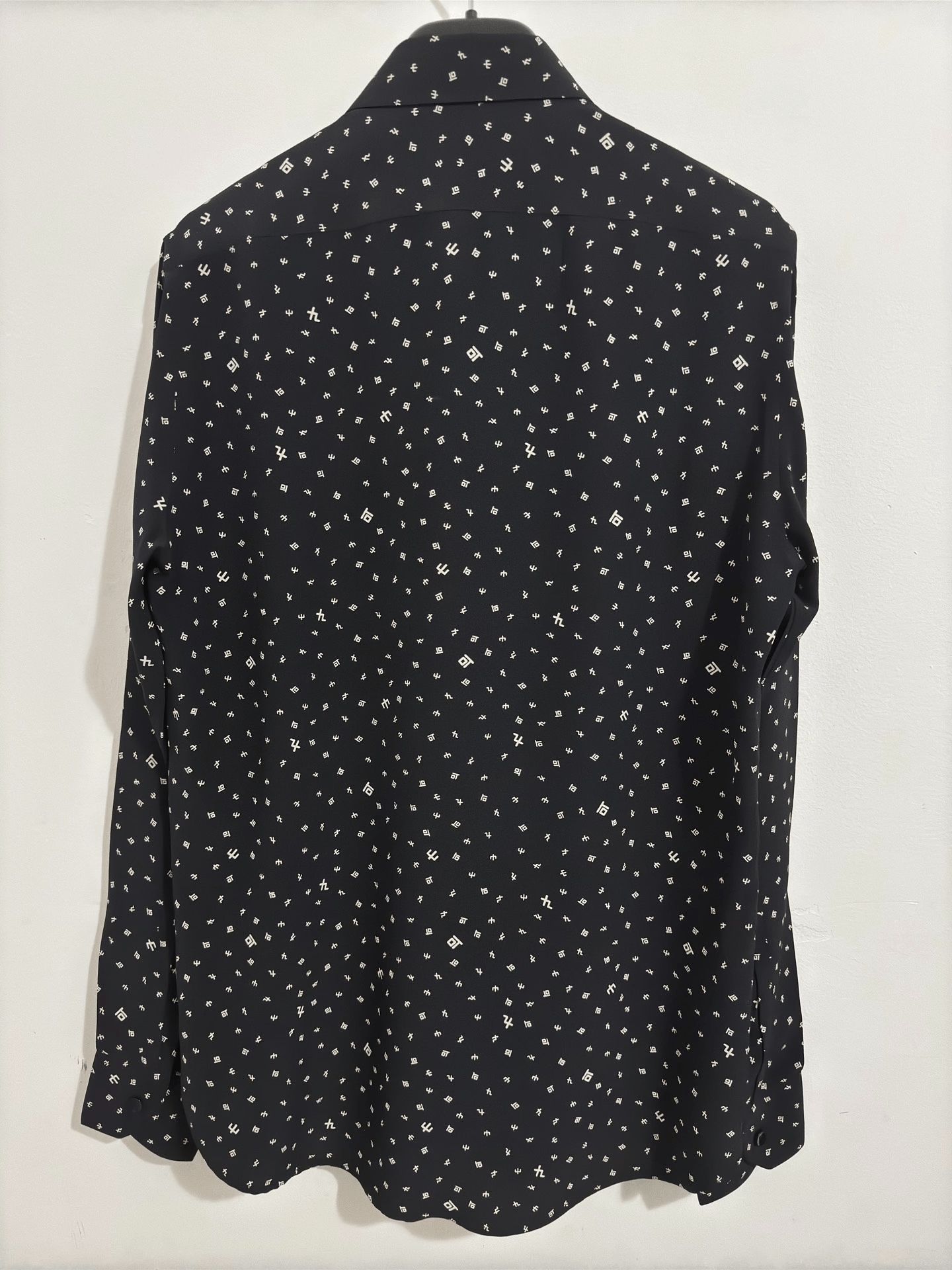 Saint Laurent Paris Saint Laurent Silk Geometric Shirt Size US M / EU 48-50 / 2 - 2 Thumbnail