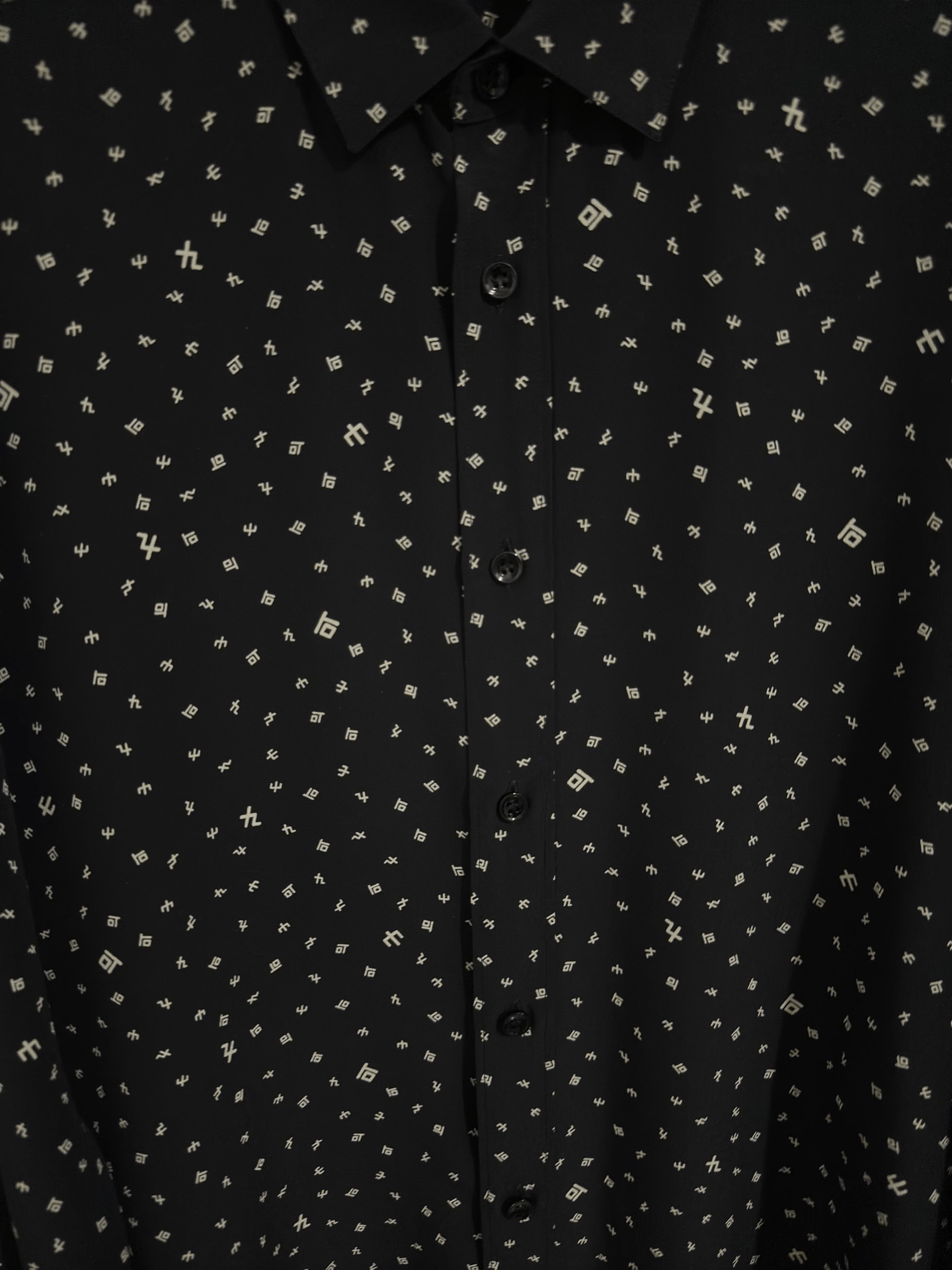 Saint Laurent Paris Saint Laurent Silk Geometric Shirt Size US M / EU 48-50 / 2 - 3 Thumbnail