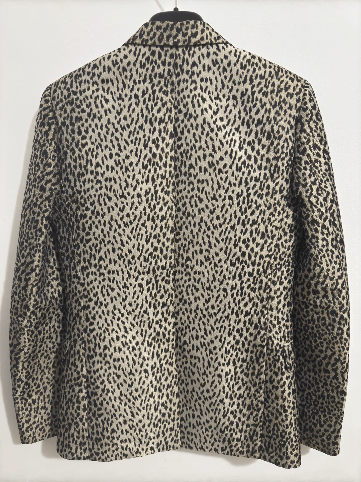 Saint Laurent Paris Saint Laurent Leopard Print Smoking Jacket Size US XS / EU 42 / 0 - 2 Thumbnail