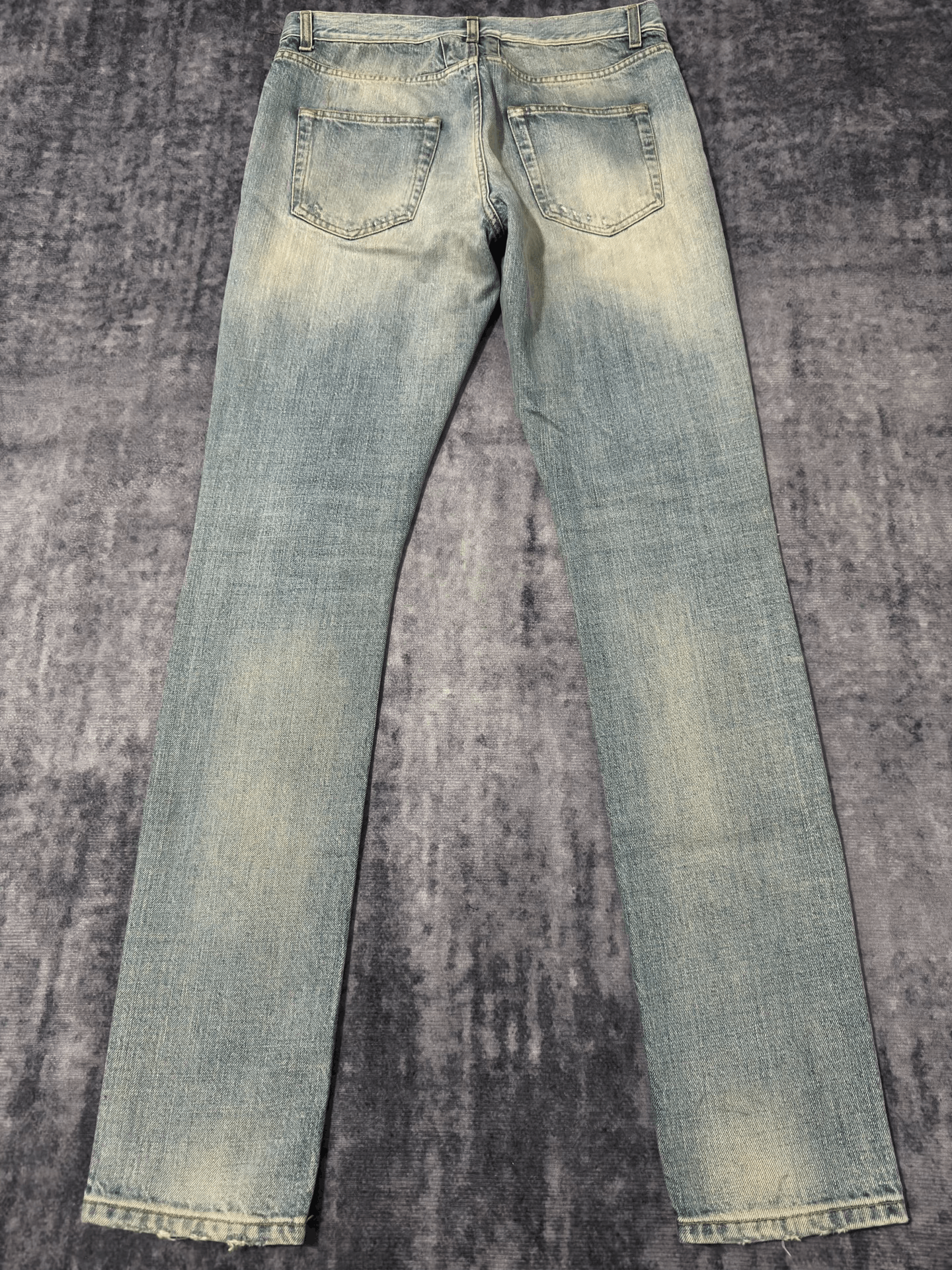 Saint Laurent Paris Saint Laurent Distressed Denim Pants Size US 30 / EU 46 - 2 Thumbnail