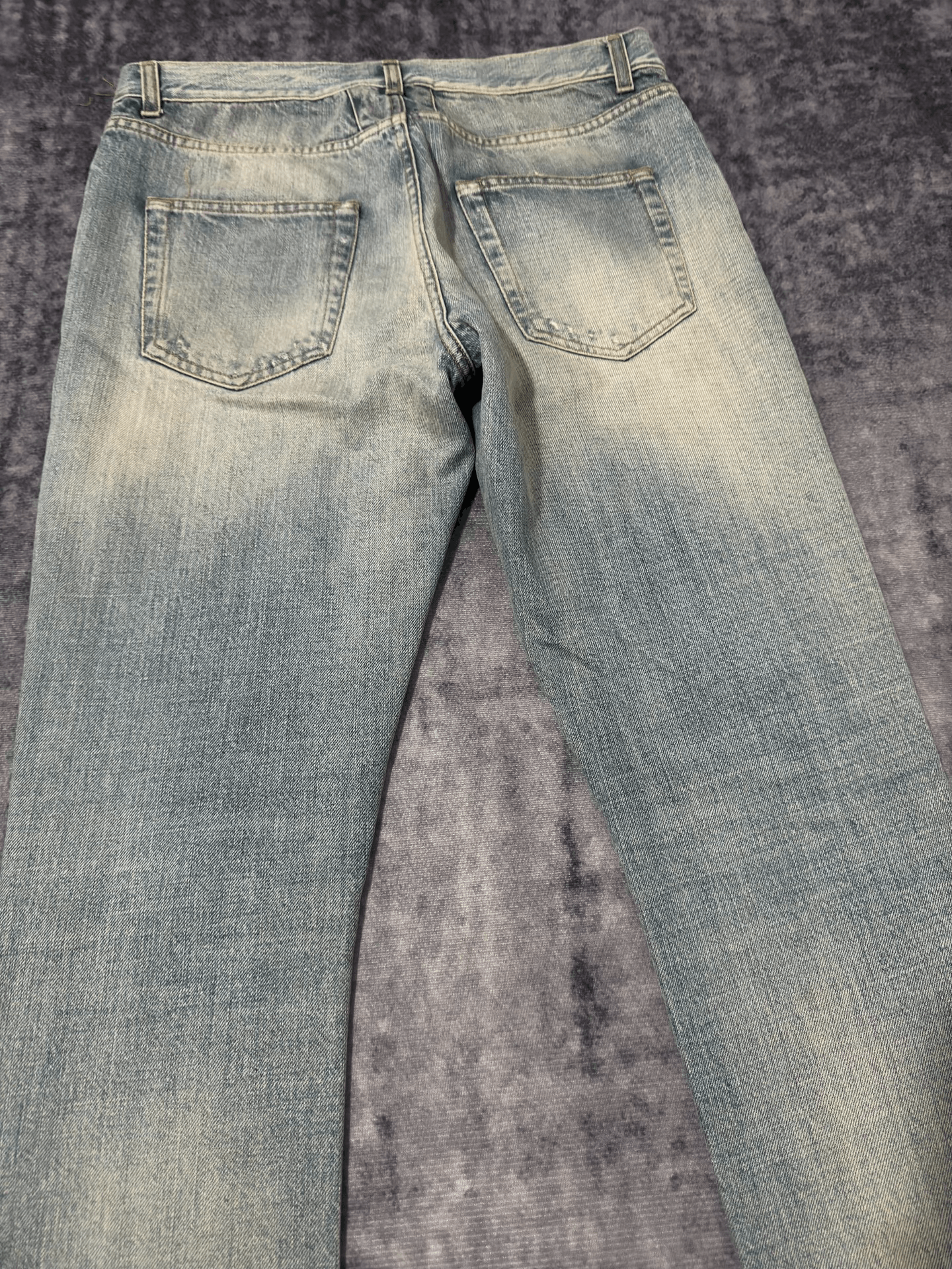 Saint Laurent Paris Saint Laurent Distressed Denim Pants Size US 30 / EU 46 - 4 Thumbnail