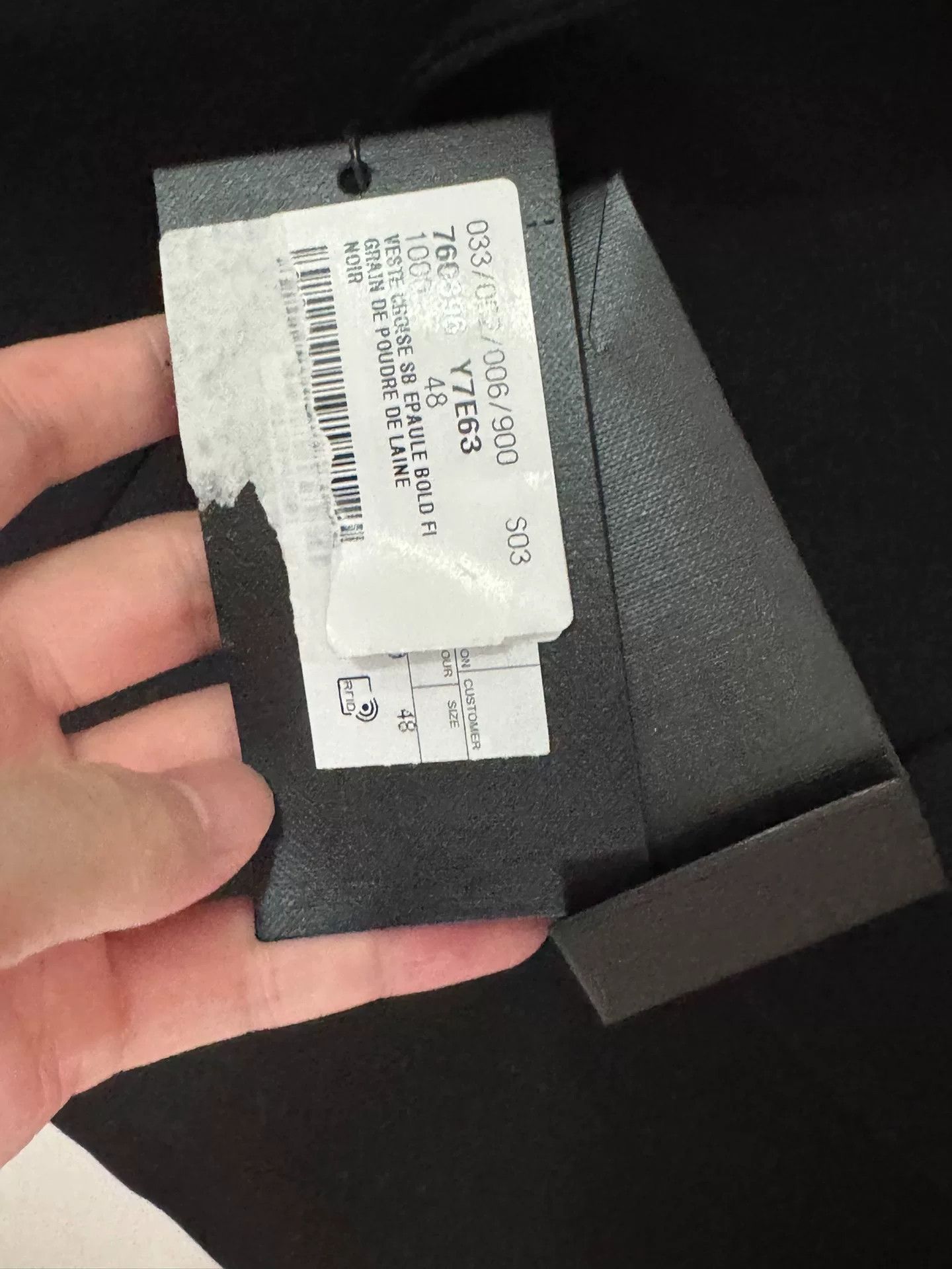 Saint Laurent Paris Saint Laurent Black Satin Smoking Jacket Size US M / EU 48-50 / 2 - 5 Thumbnail