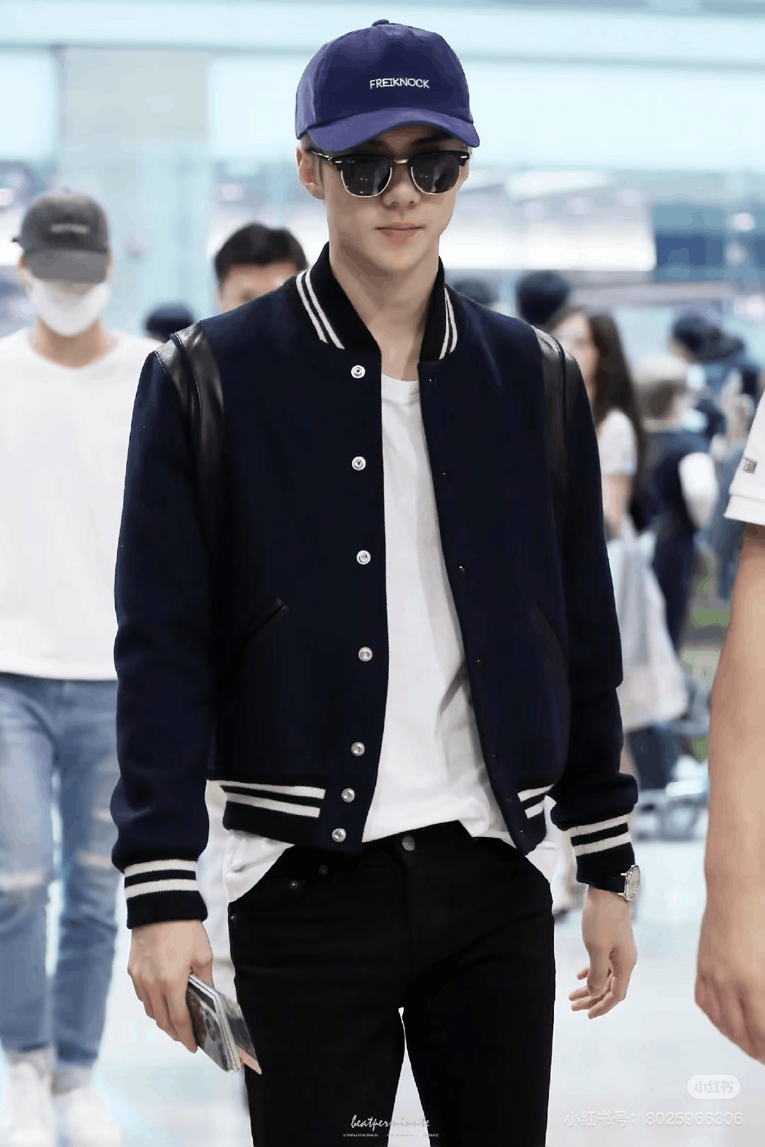 Saint Laurent Paris Saint Laurent Baseball Jacket in Navy Blue Size US M / EU 48-50 / 2 - 9 Thumbnail