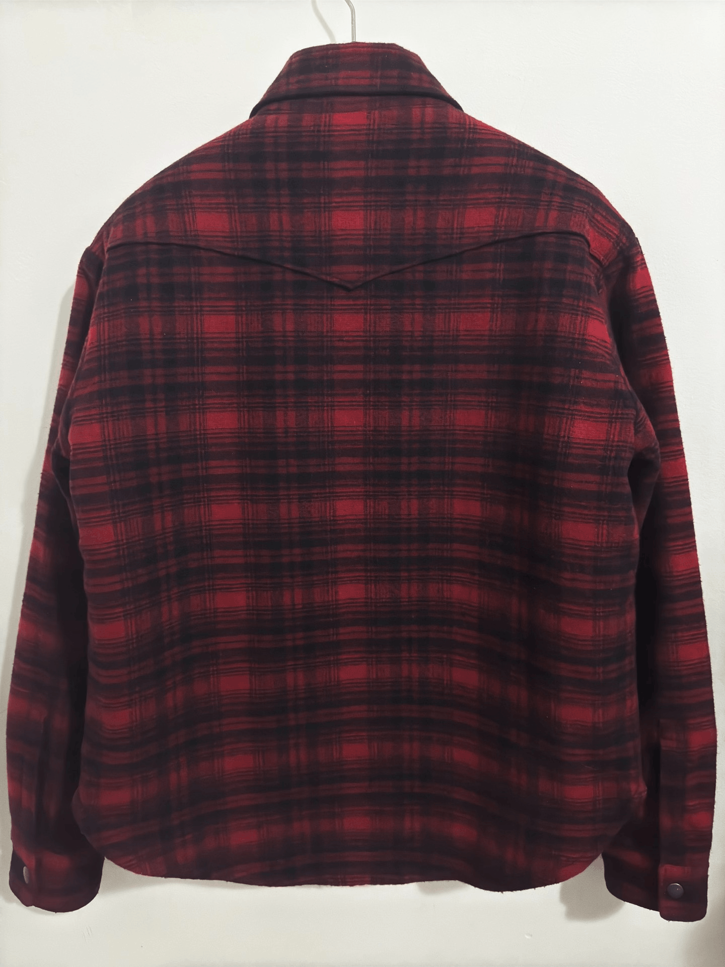 Saint Laurent Paris Saint Laurent Black Red Plaid Shirt Size US S / EU 44-46 / 1 - 2 Thumbnail