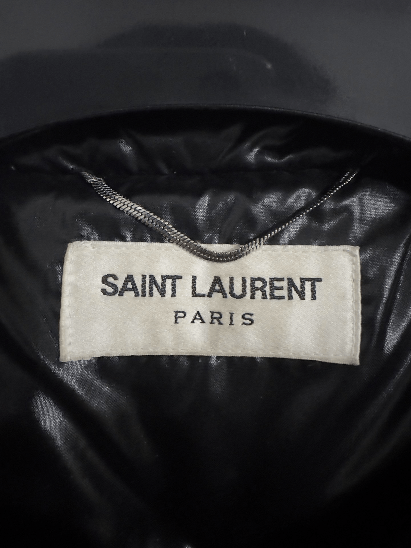 Saint Laurent Paris Saint Laurent Black Hooded Puffer Jacket Size US S / EU 44-46 / 1 - 6 Thumbnail