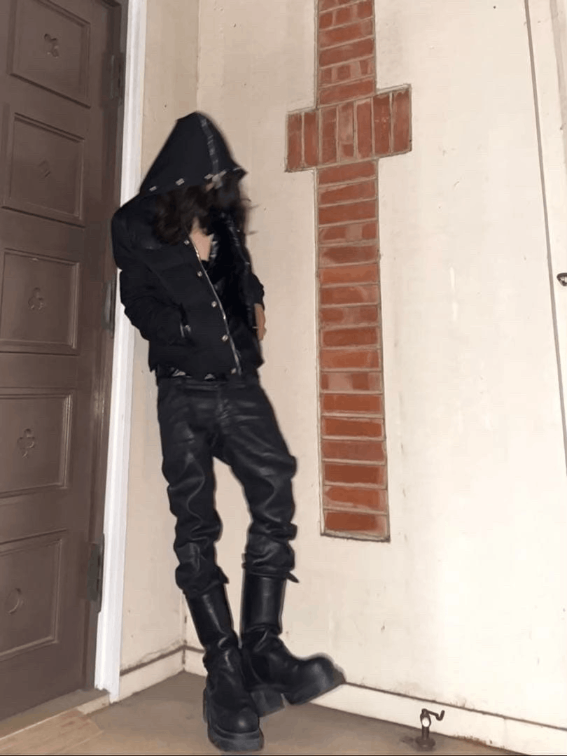 Saint Laurent Paris Saint Laurent Black Hooded Puffer Jacket Size US S / EU 44-46 / 1 - 9 Thumbnail