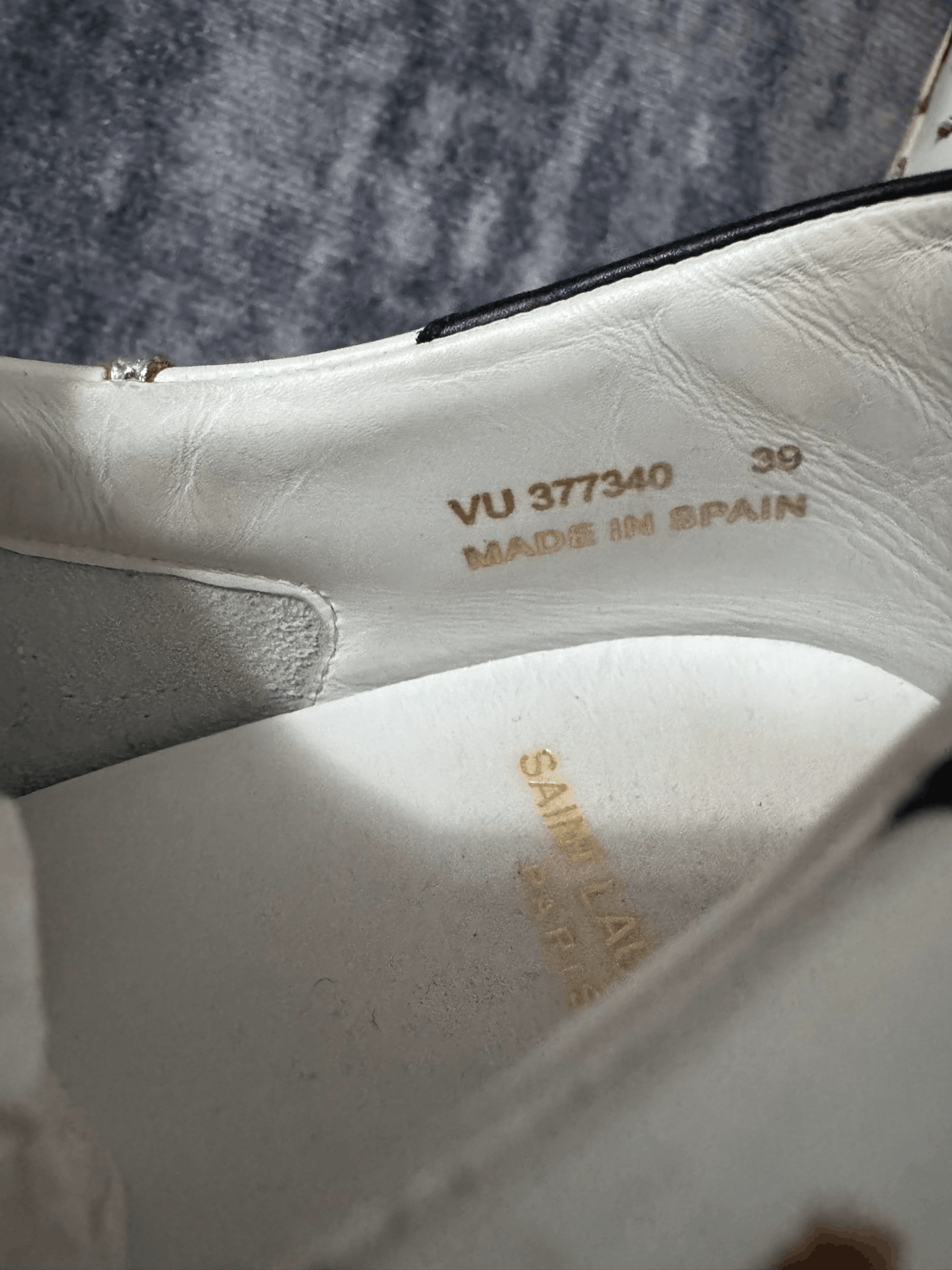 Saint Laurent Paris Saint Laurent Black Low-Top Sneakers Size US 6 / EU 39 - 5 Thumbnail
