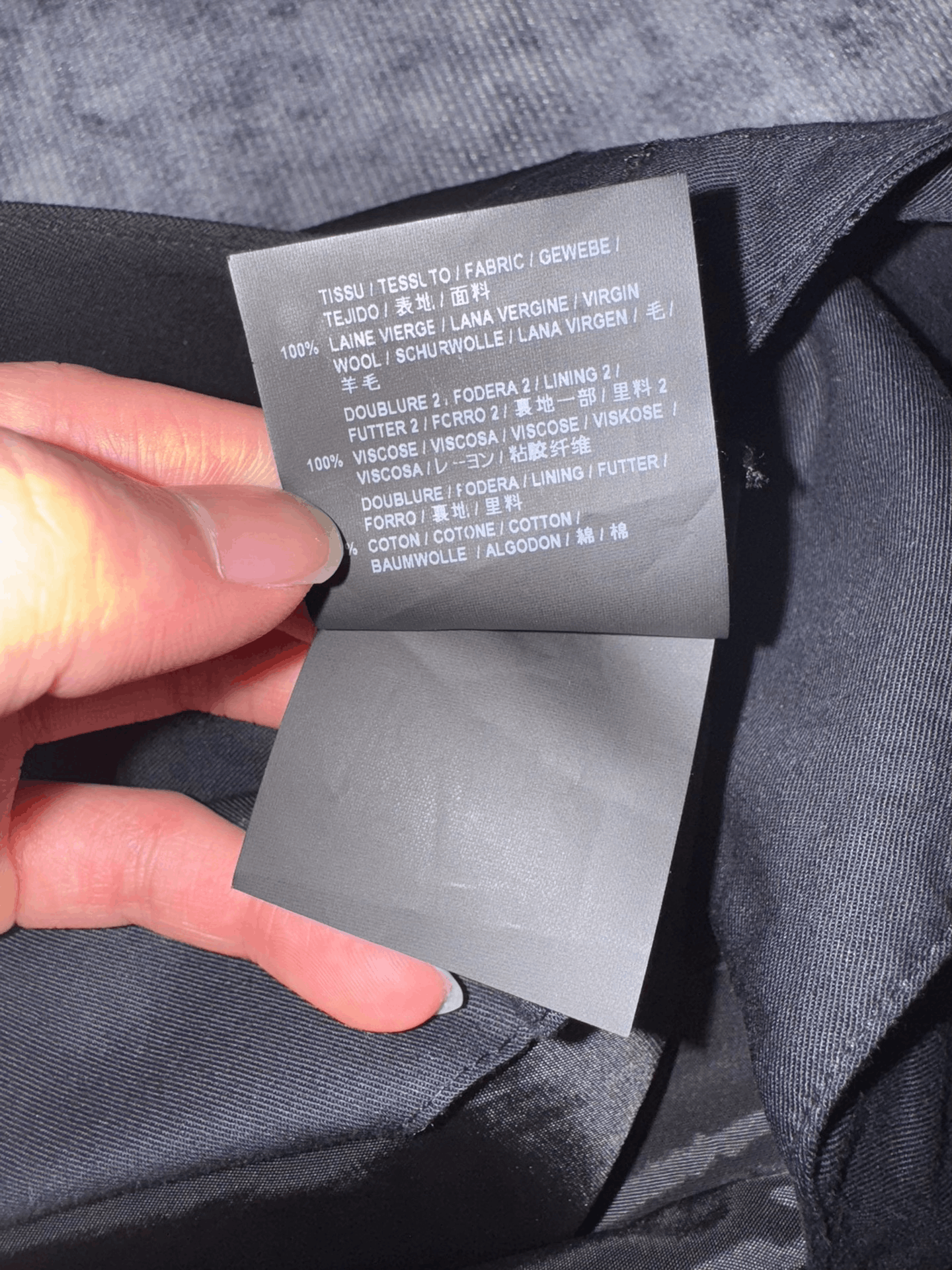 Saint Laurent Paris Saint Laurent Black Wool Flared Trousers Size US 34 / EU 50 - 6 Thumbnail