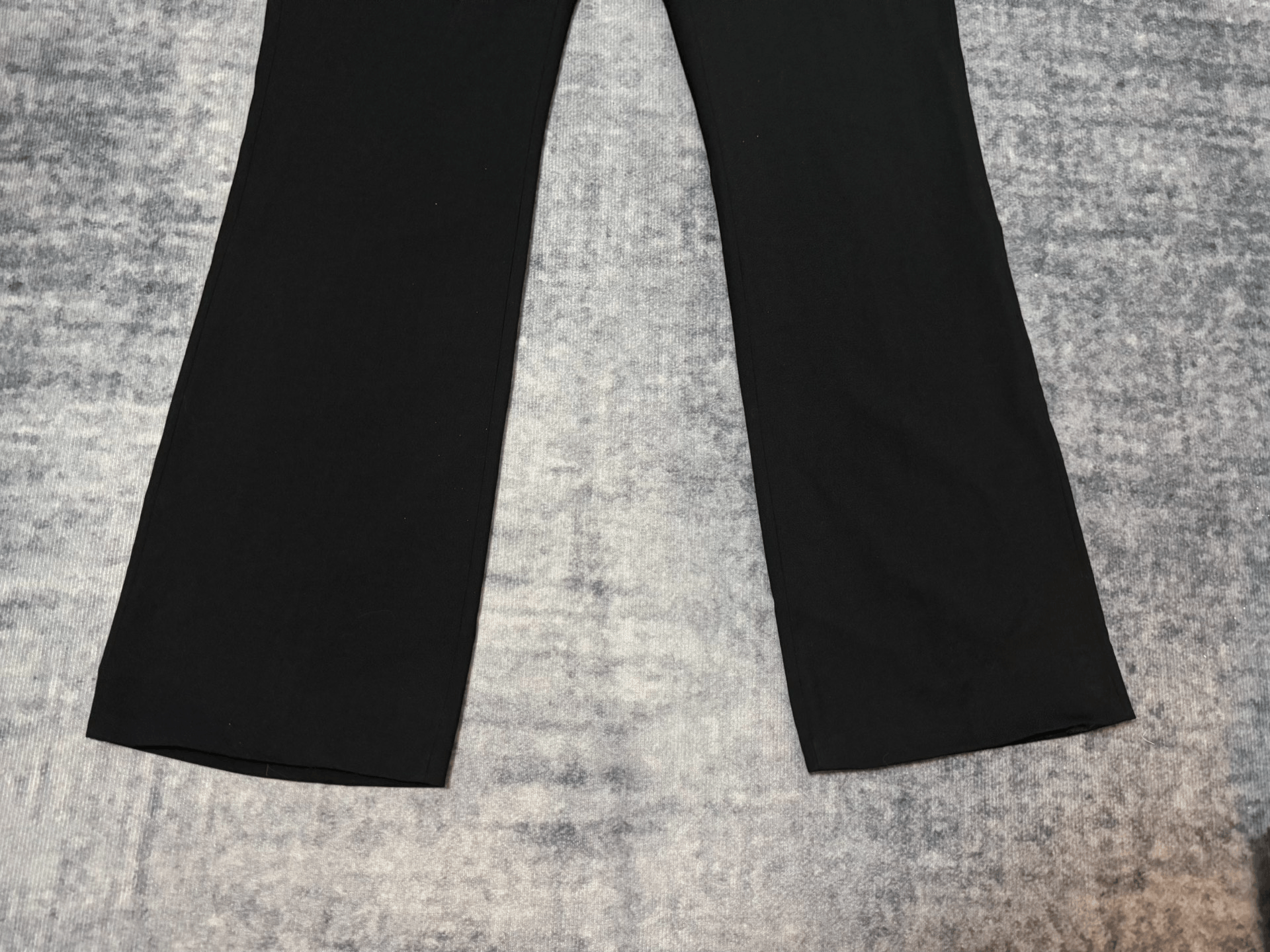 Saint Laurent Paris Saint Laurent Black Wool Flared Trousers Size US 34 / EU 50 - 4 Thumbnail