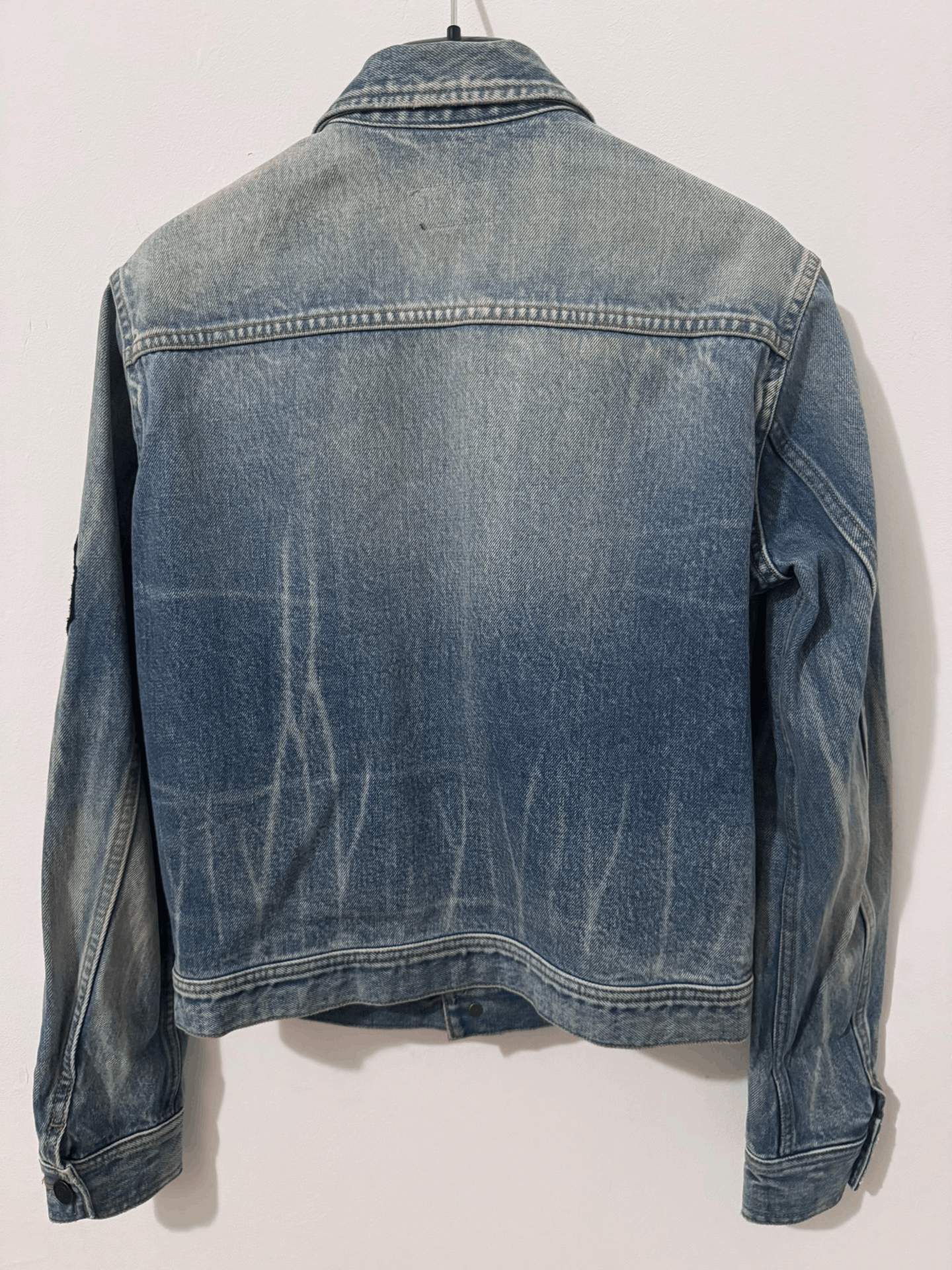 Saint Laurent Paris Saint Laurent Blue Denim Jacket Size US S / EU 44-46 / 1 - 2 Thumbnail
