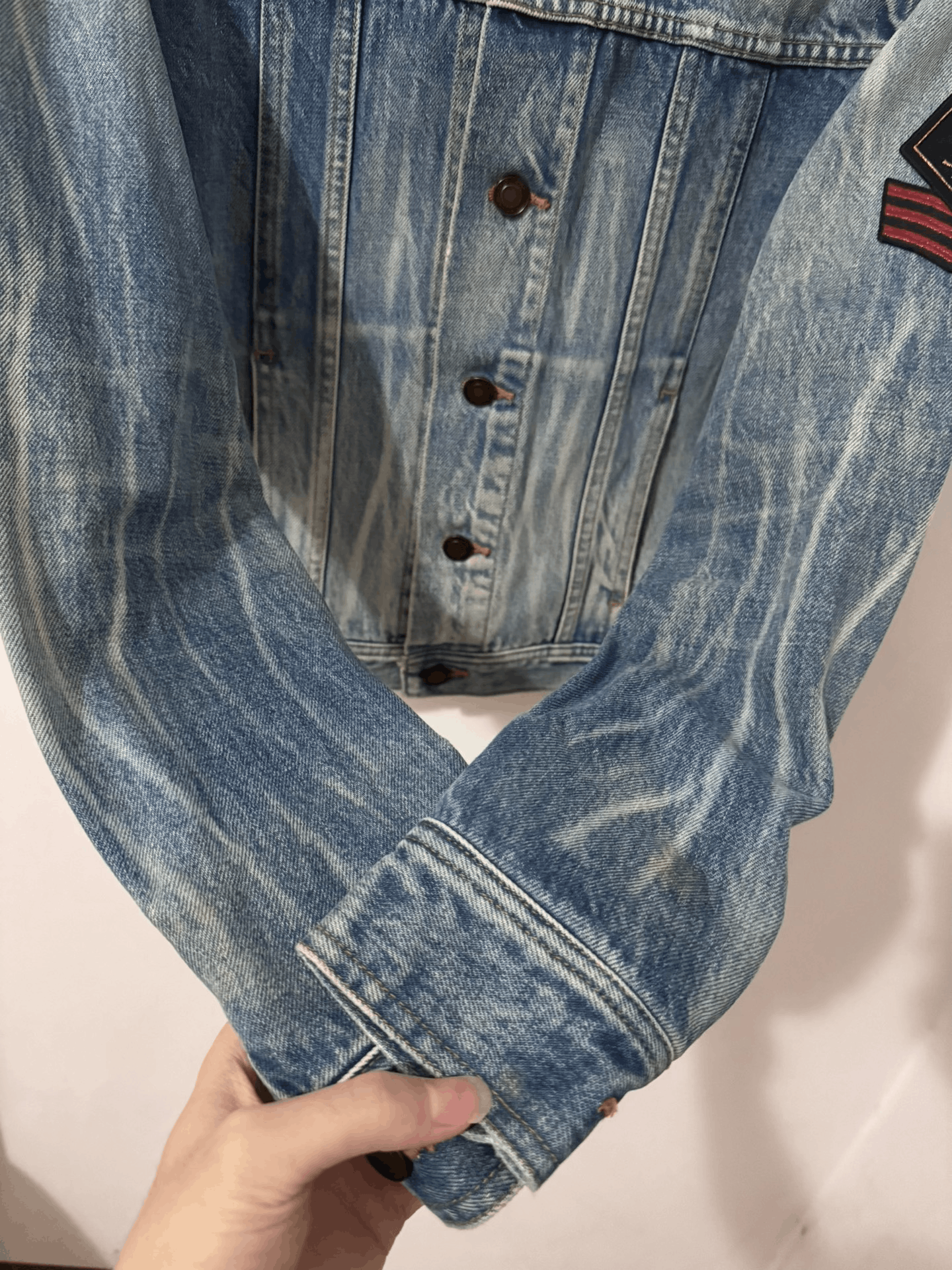 Saint Laurent Paris Saint Laurent Blue Denim Jacket Size US S / EU 44-46 / 1 - 4 Thumbnail