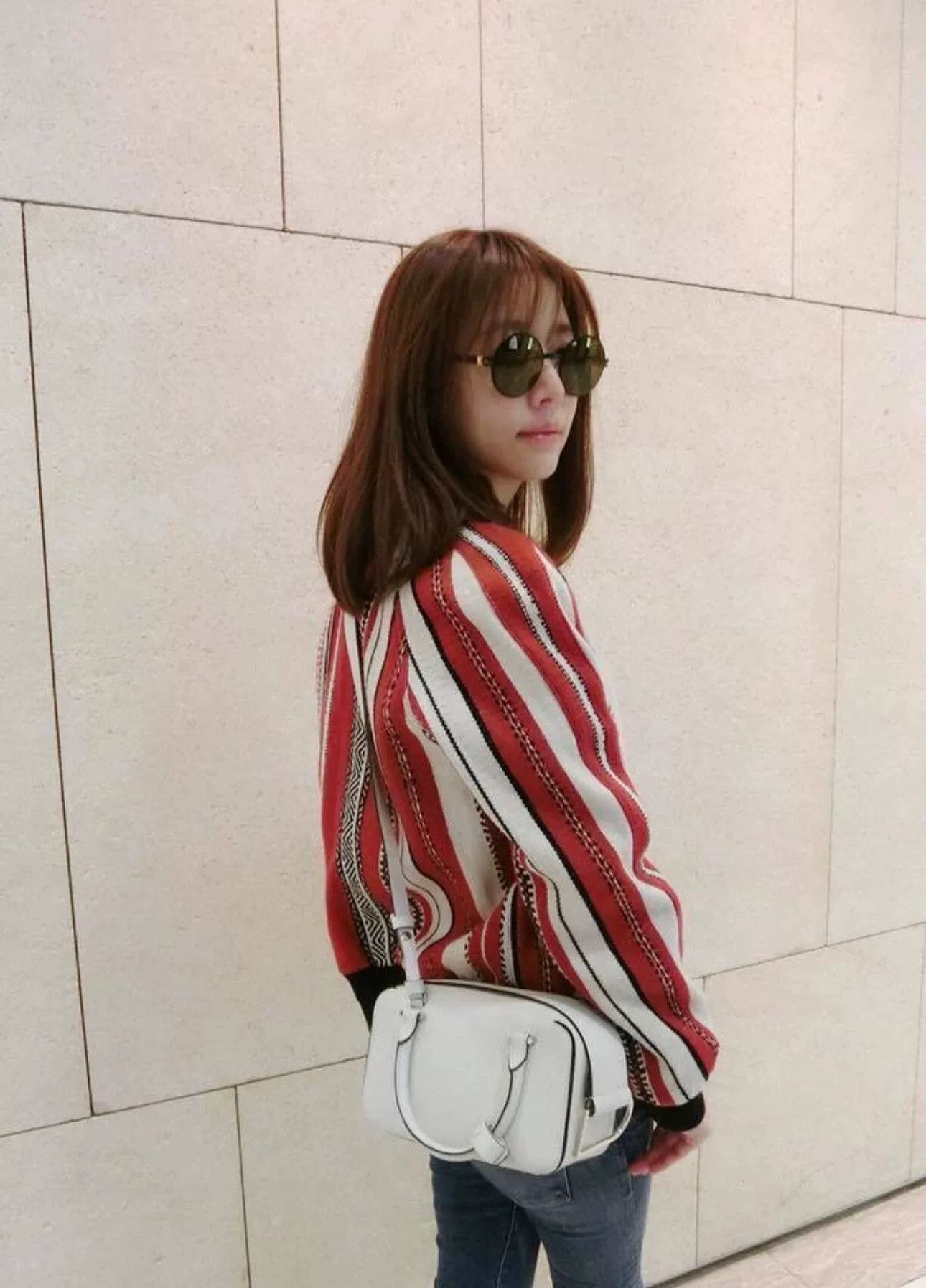 Saint Laurent Paris Saint Laurent Red and White Striped Jacket Size US M / EU 48-50 / 2 - 9 Thumbnail