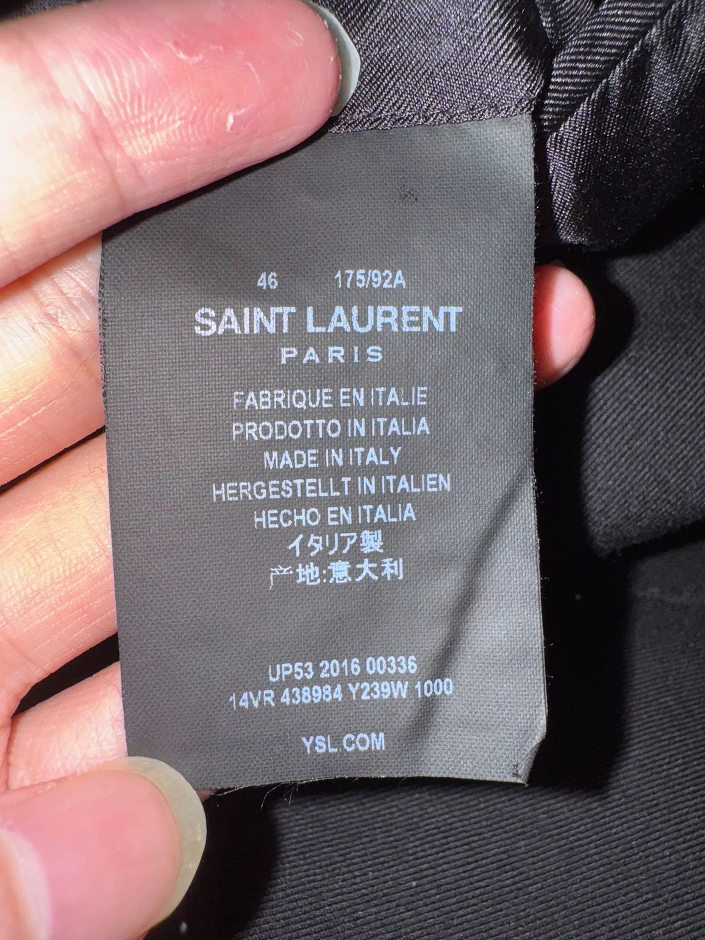 Saint Laurent Paris Saint Laurent Smoking Jacket Suit Size US S / EU 44-46 / 1 - 9 Thumbnail