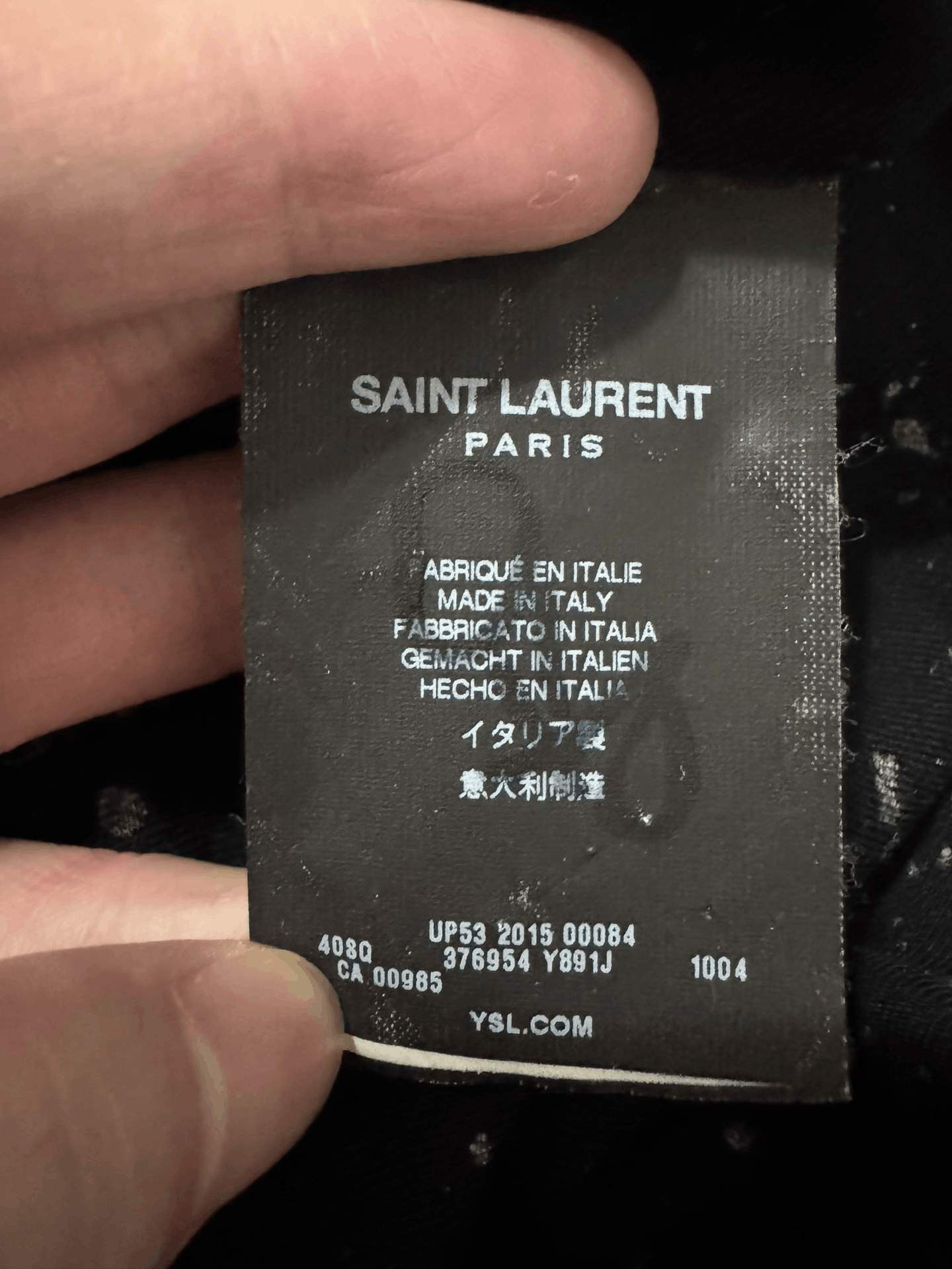 Saint Laurent Paris Saint Laurent Silk Starry Shirt Size US M / EU 48-50 / 2 - 7 Thumbnail