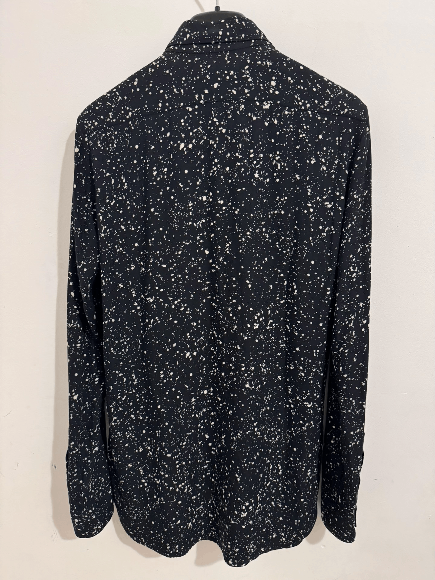 Saint Laurent Paris Saint Laurent Silk Starry Shirt Size US M / EU 48-50 / 2 - 2 Thumbnail