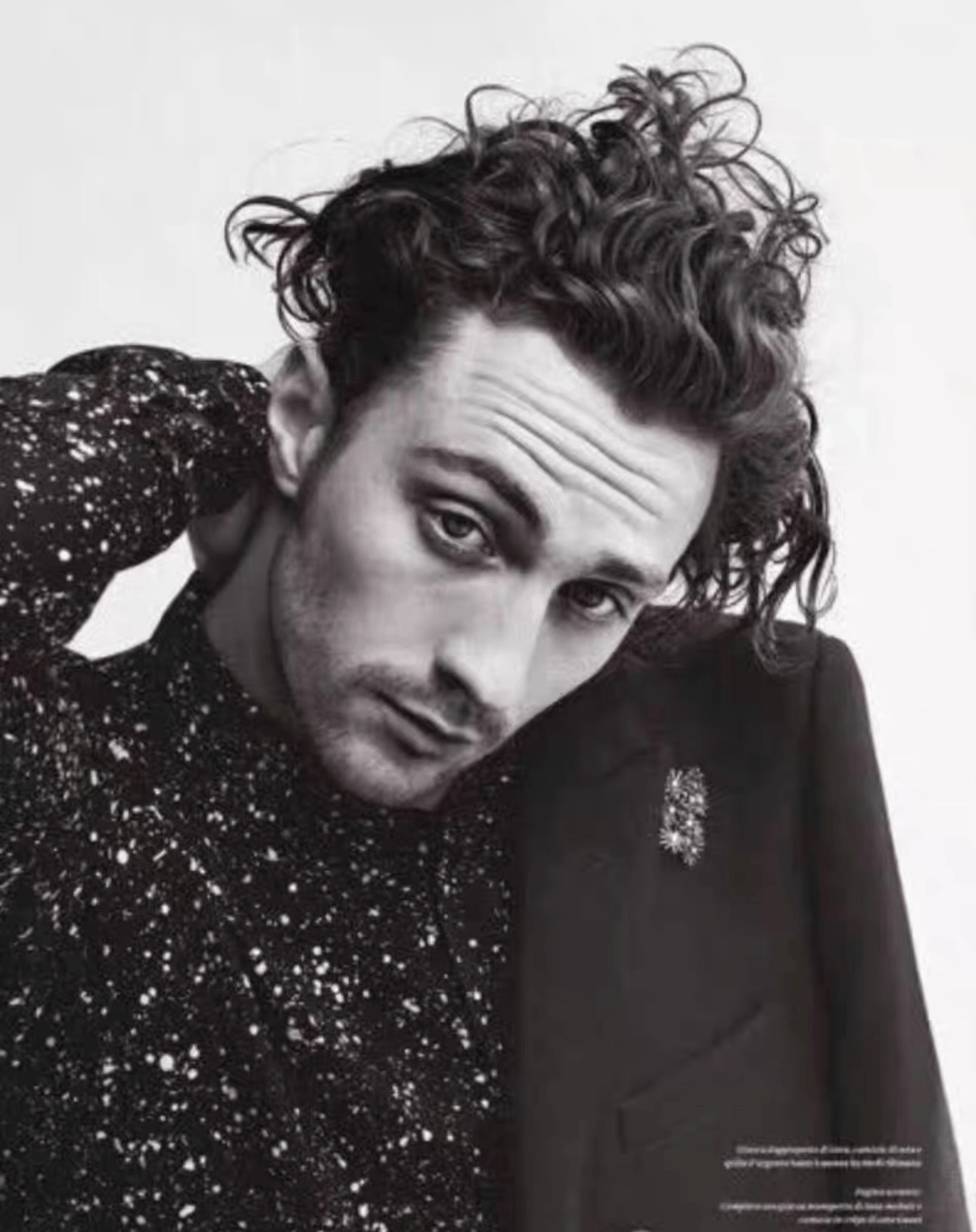 Saint Laurent Paris Saint Laurent Silk Starry Shirt Size US M / EU 48-50 / 2 - 8 Thumbnail