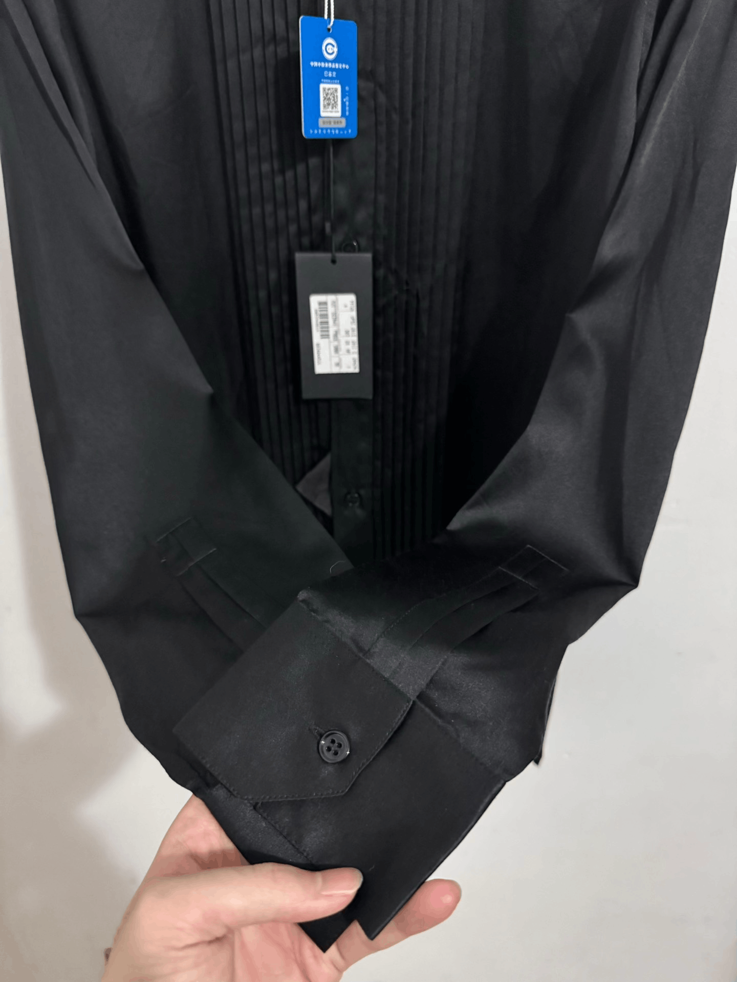 Saint Laurent Black Silk Shirt