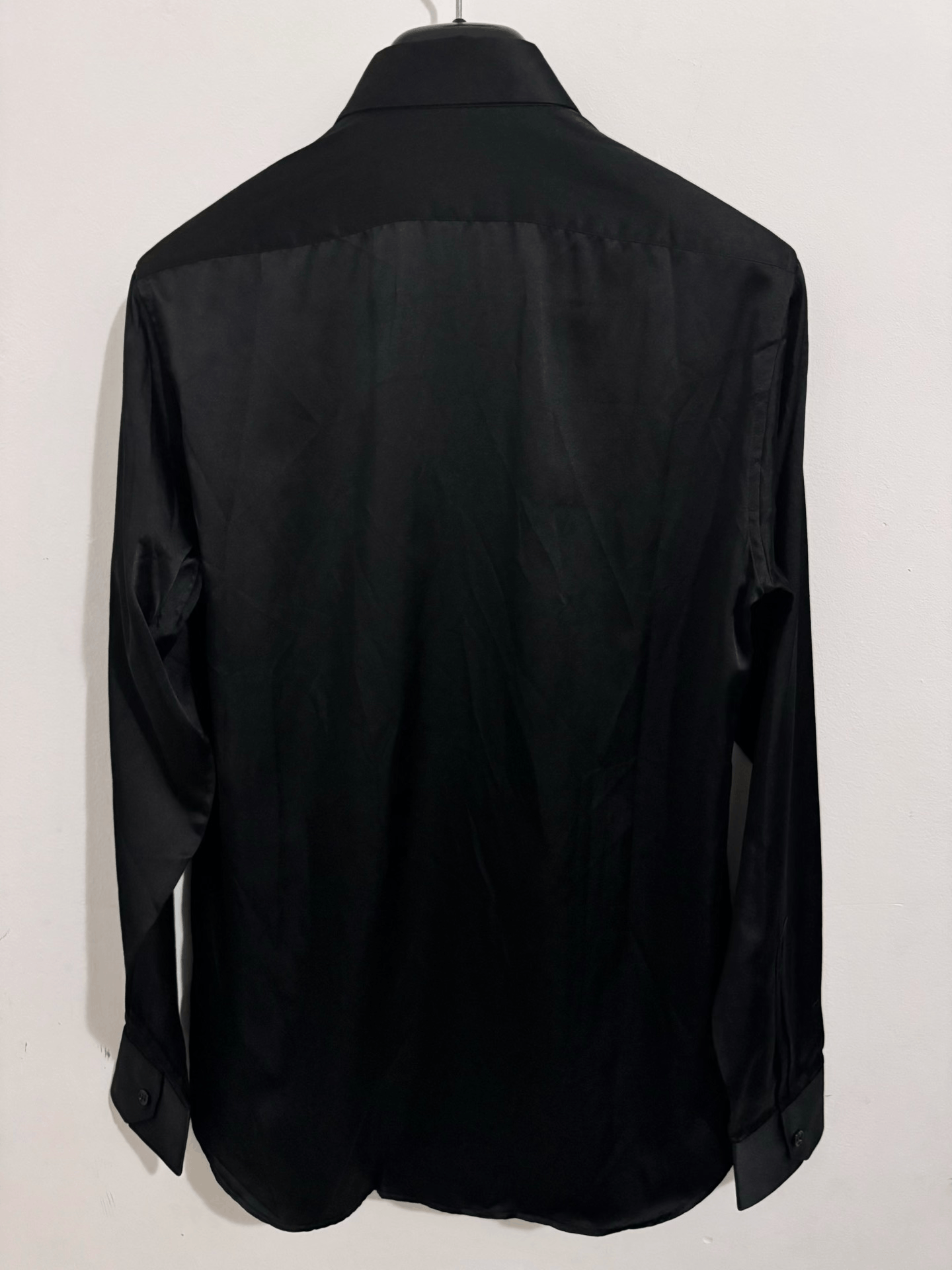 Saint Laurent Black Silk Shirt