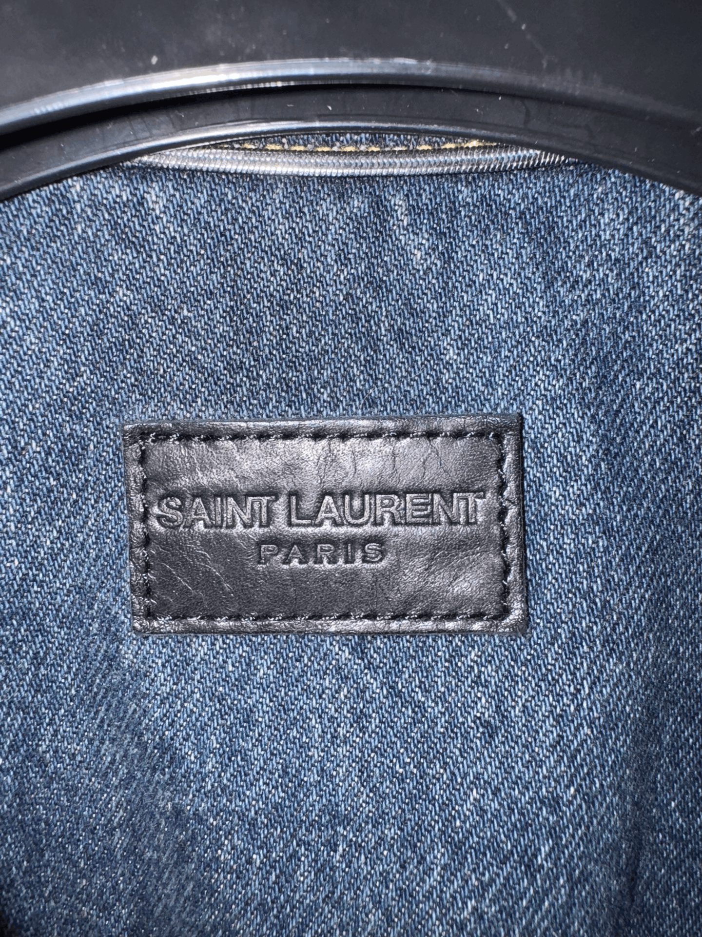 Saint Laurent Paris Saint Laurent Vintage Denim Jacket Size US S / EU 44-46 / 1 - 4 Thumbnail