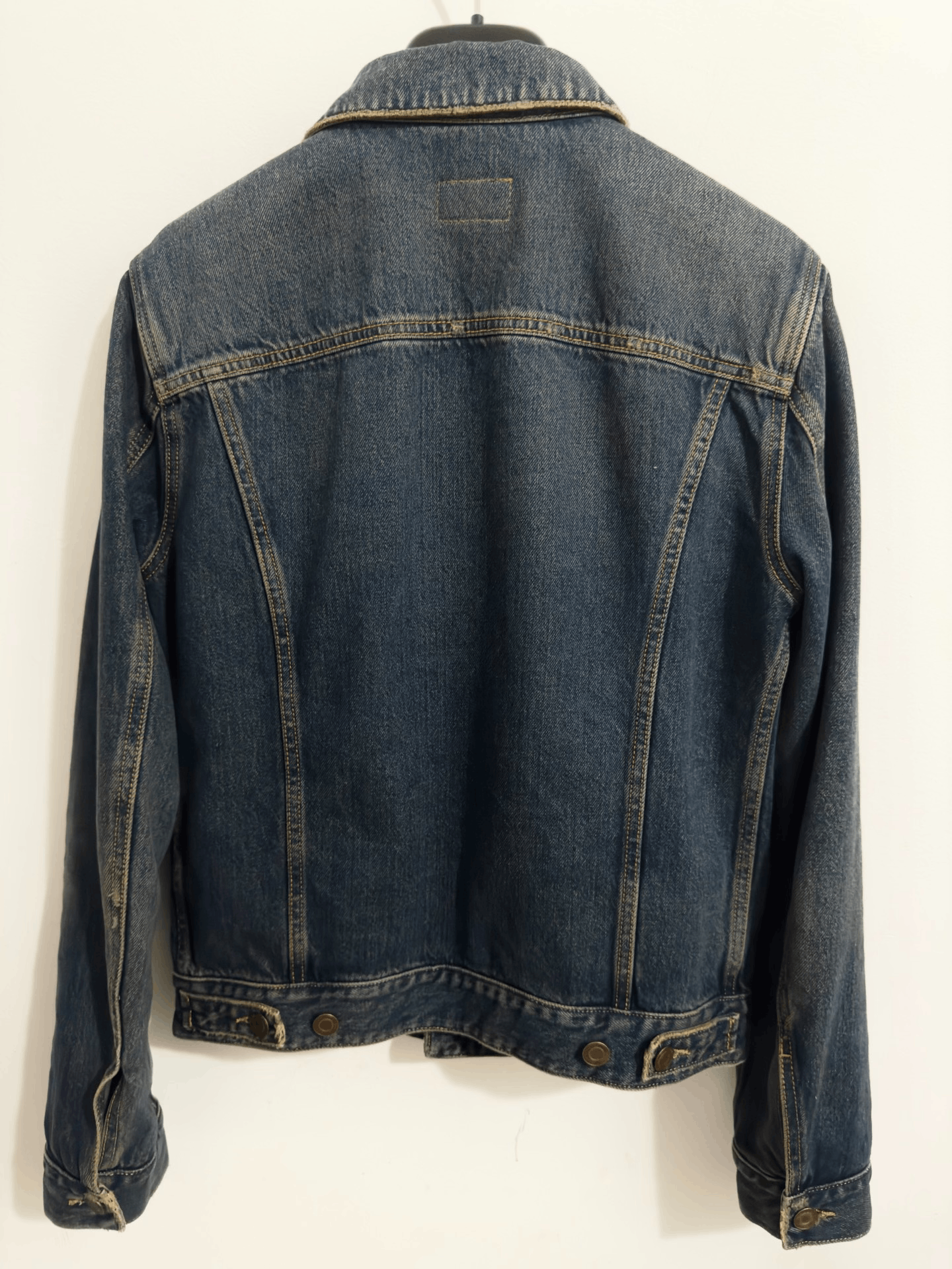 Saint Laurent Paris Saint Laurent Vintage Denim Jacket Size US S / EU 44-46 / 1 - 2 Thumbnail