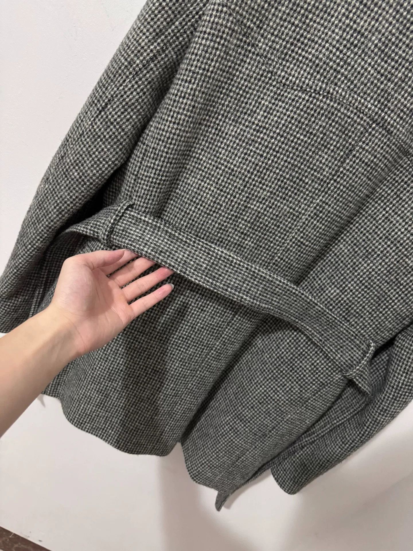 Saint Laurent Paris Saint Laurent Double-Breasted Check Coat Size US L / EU 52-54 / 3 - 5 Thumbnail