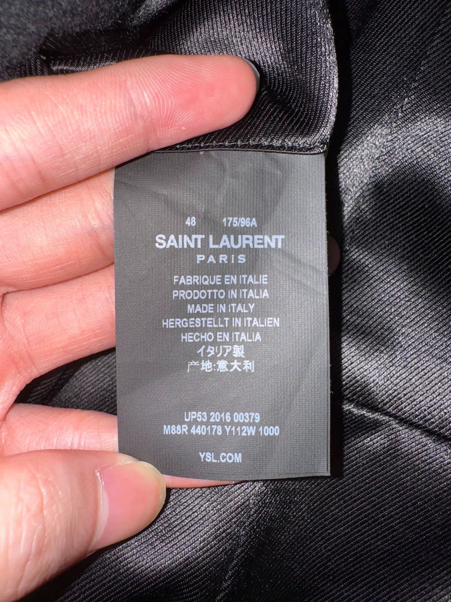 Saint Laurent Paris Saint Laurent Double-Breasted Coat Size US M / EU 48-50 / 2 - 8 Thumbnail