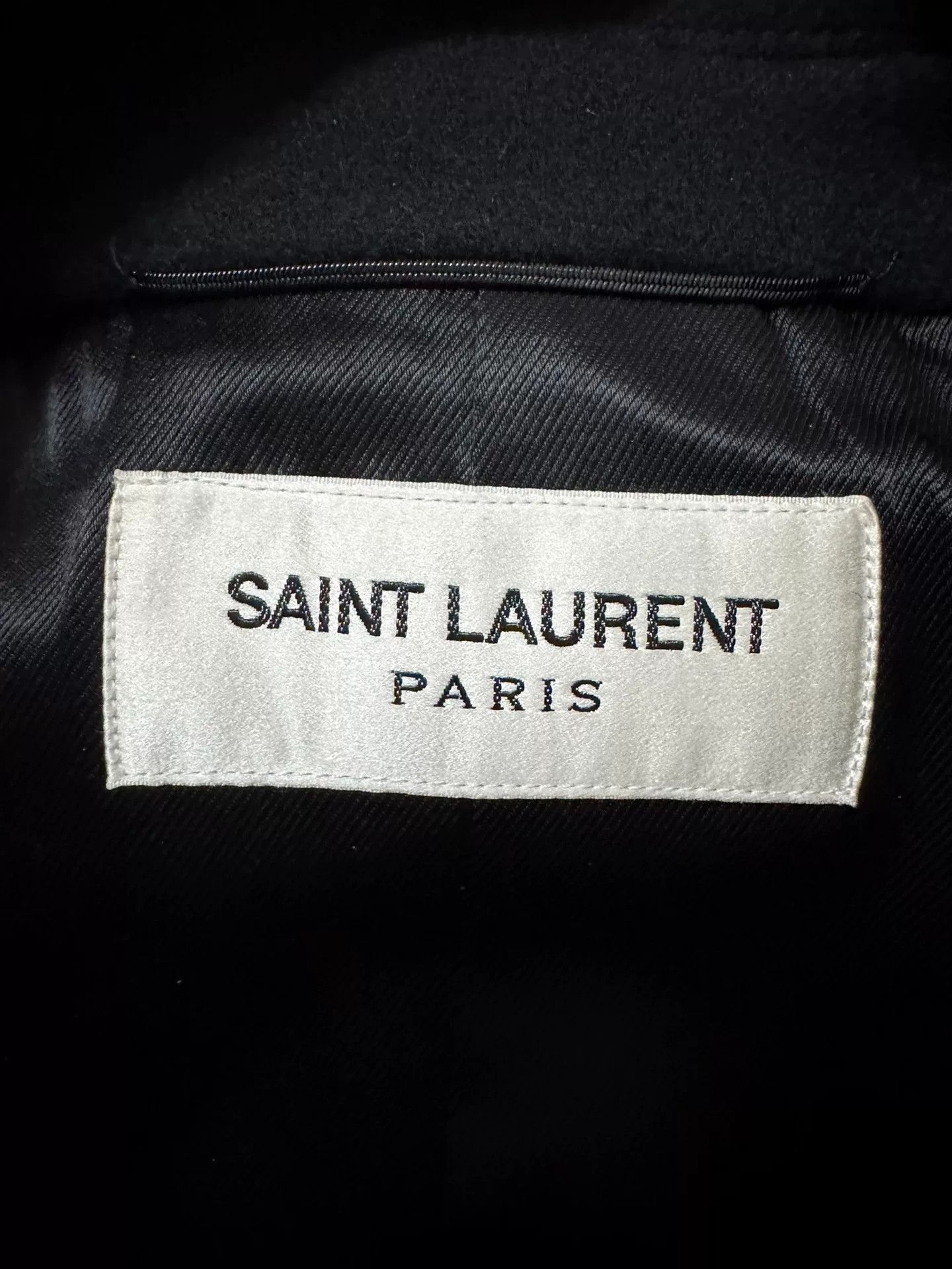 Saint Laurent Paris Saint Laurent Double-Breasted Coat Size US M / EU 48-50 / 2 - 7 Thumbnail