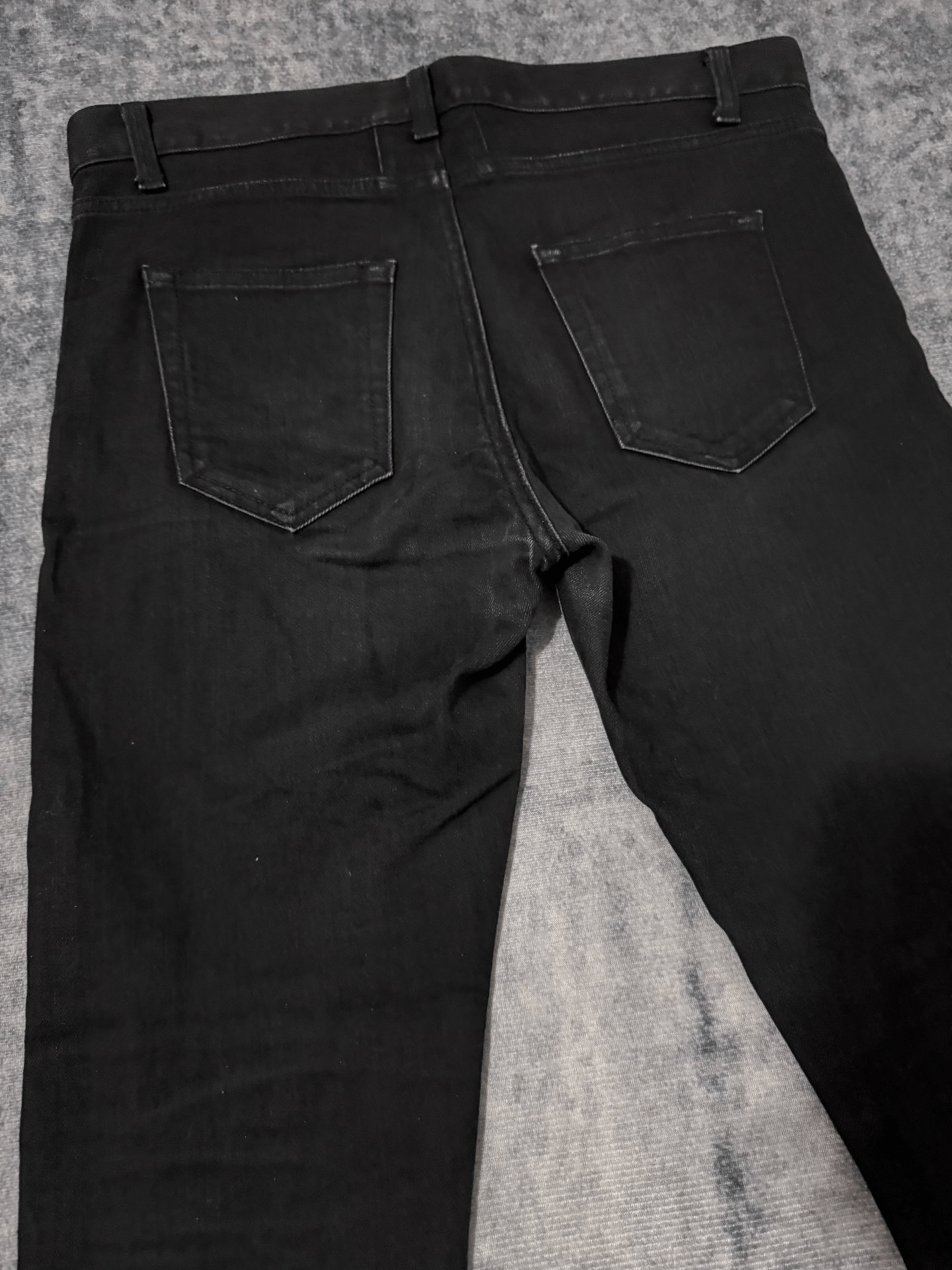 Saint Laurent Paris Saint Laurent Distressed Denim Pants Size US 31 - 4 Thumbnail