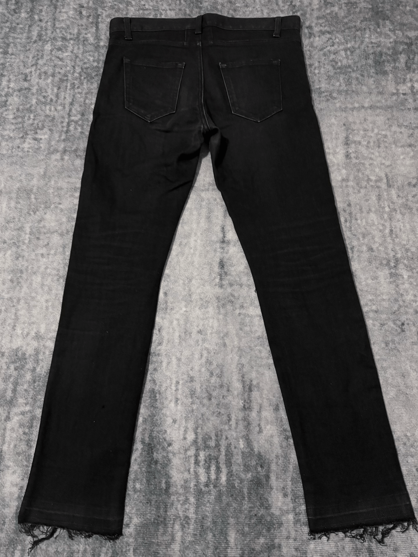 Saint Laurent Paris Saint Laurent Distressed Denim Pants Size US 31 - 2 Thumbnail